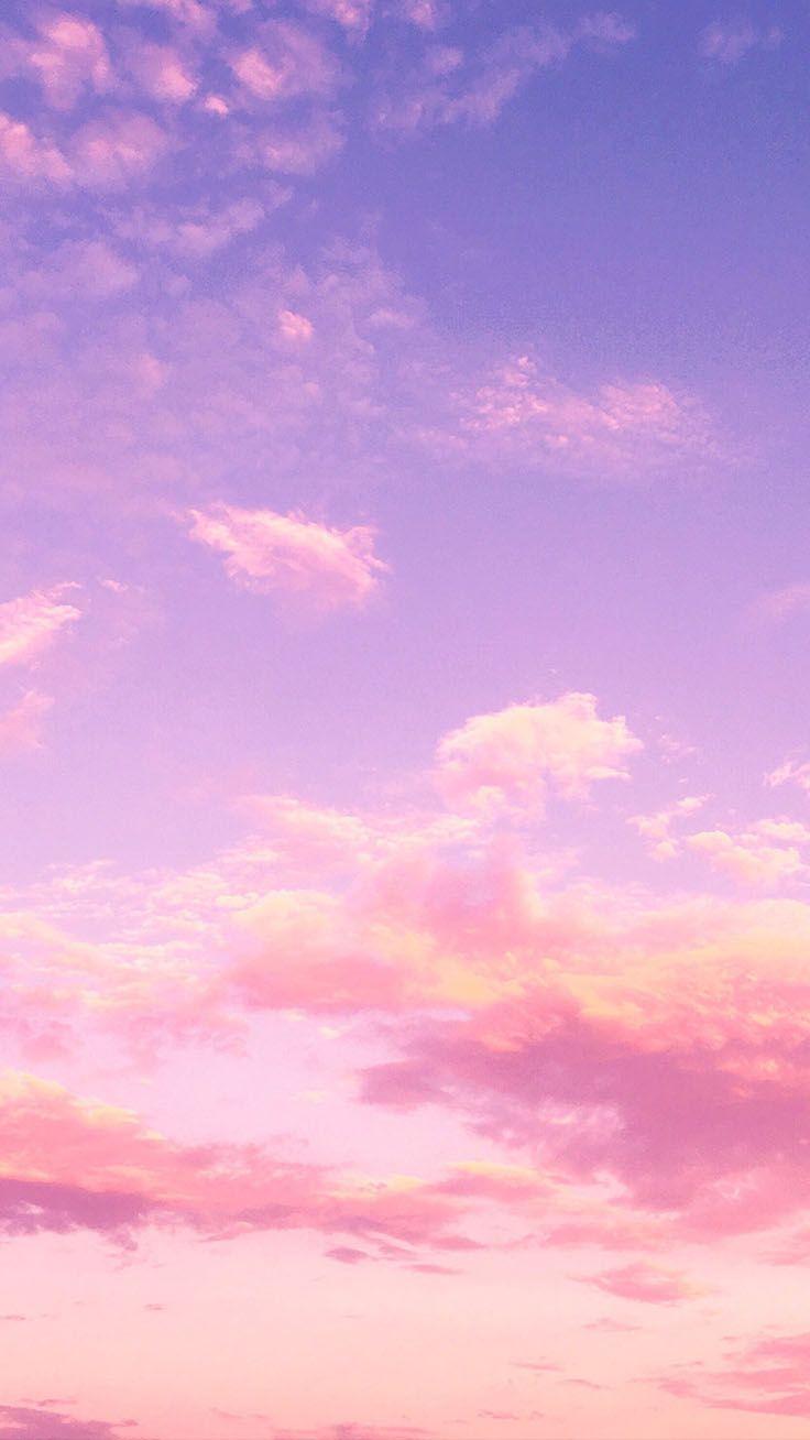 736x1308 Pink Purple Clouds iPhone HD Wallpaper