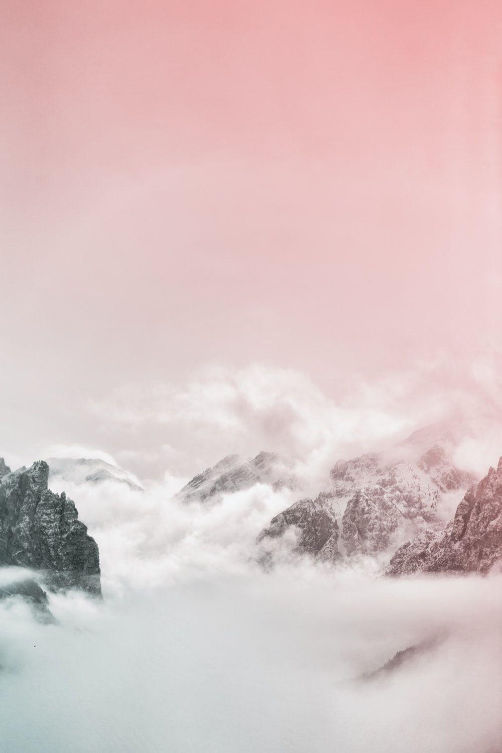 1000x1500 Pink Mountains Picture. Download Free Image