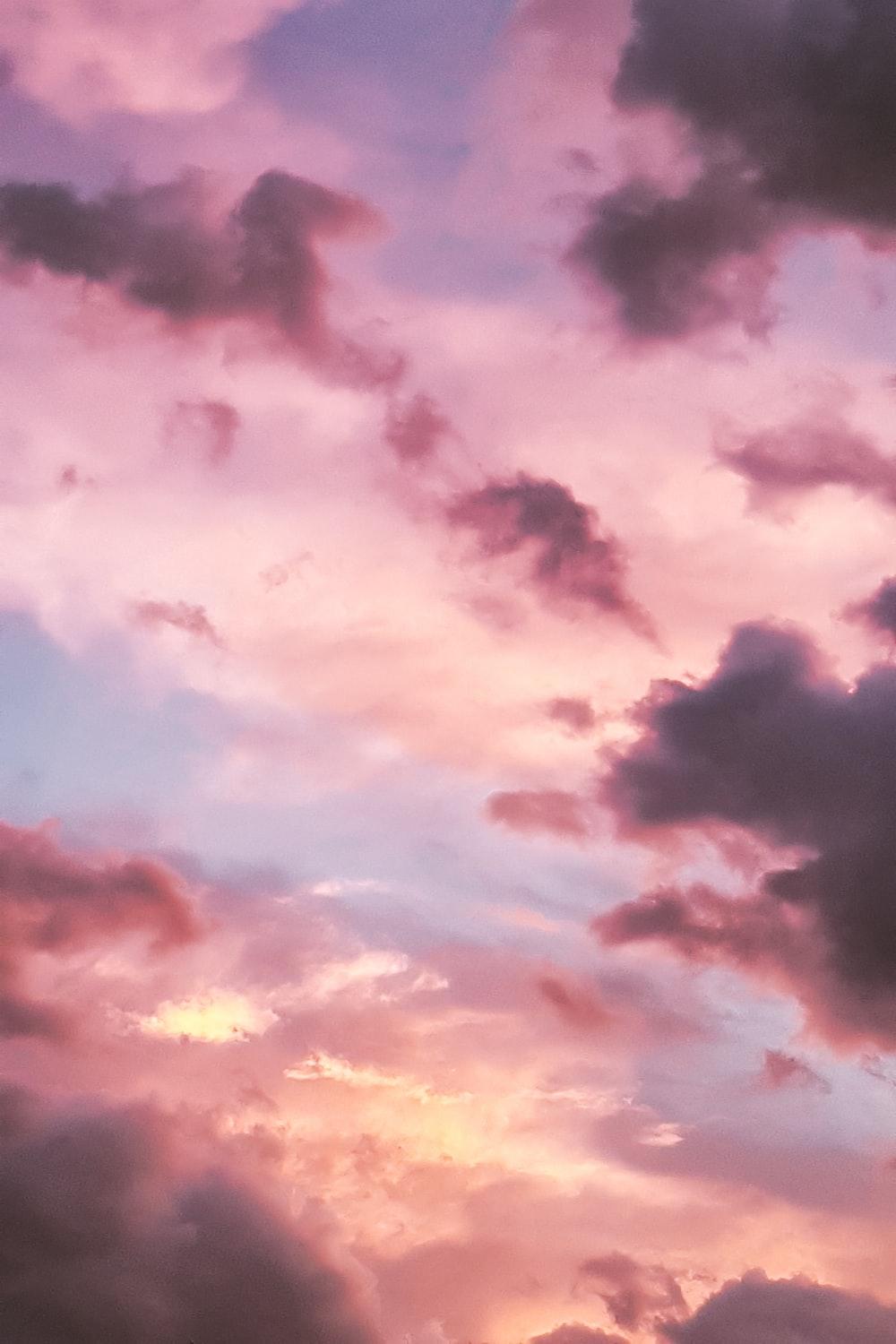Pink Sky iPhone Wallpapers Top Free Pink Sky iPhone Backgrounds