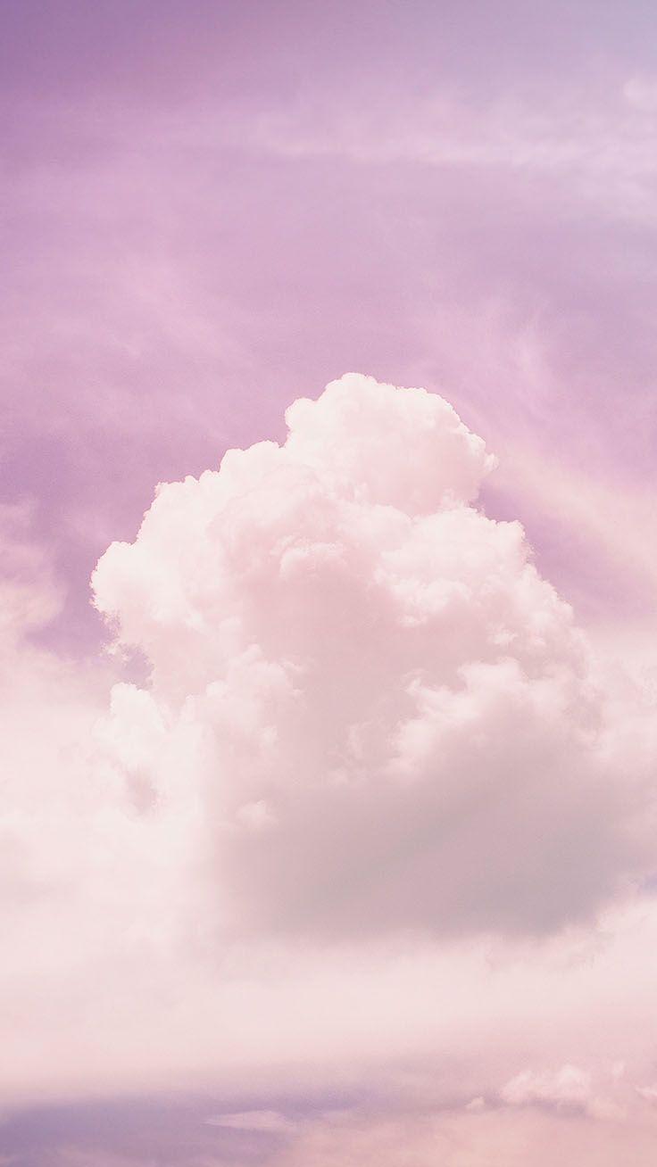 736x1308 Pink Cloud Wallpaper