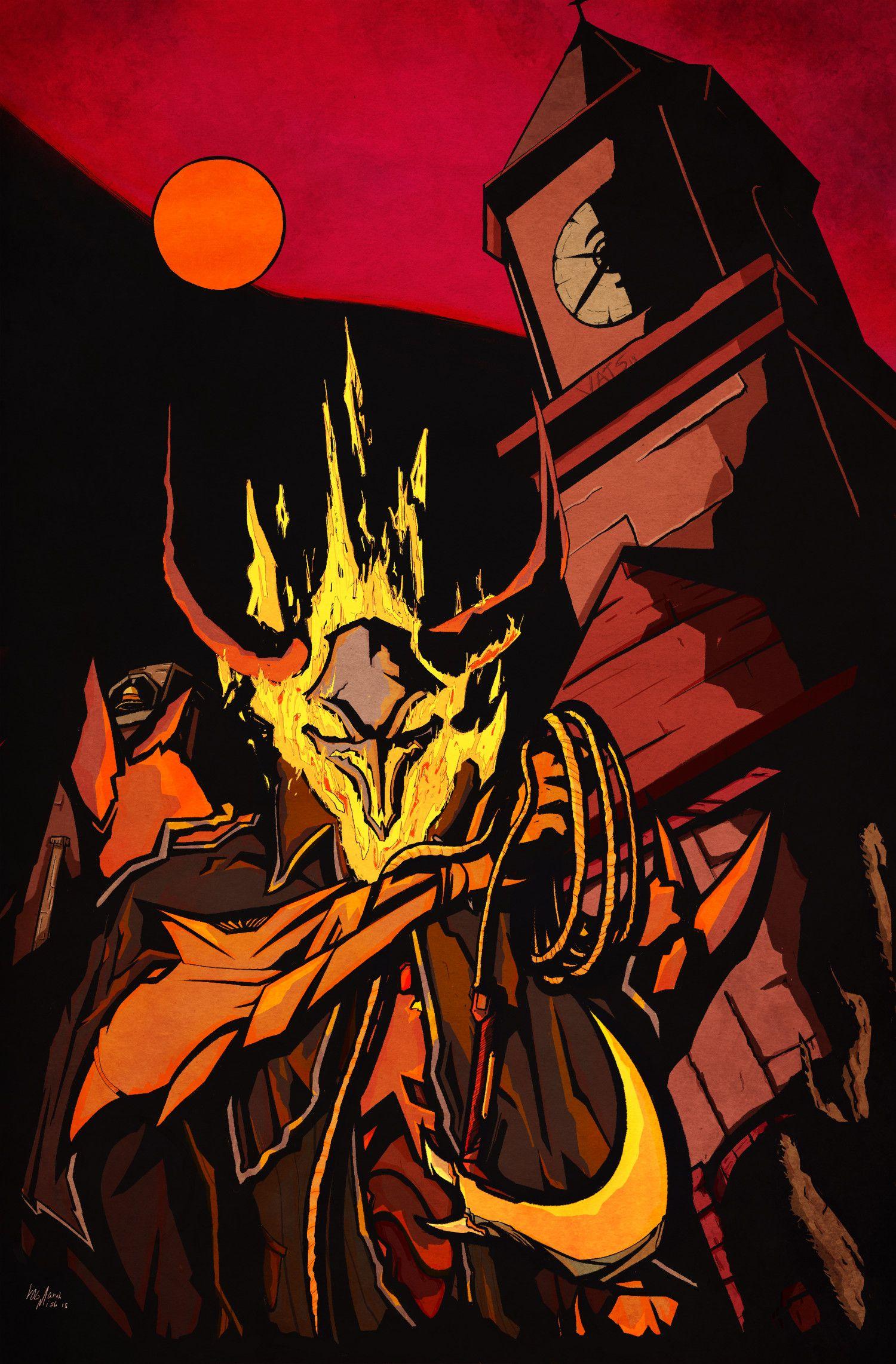 1500x2283 Devil's Among Us: High Noon Thresh, Marshall Gier