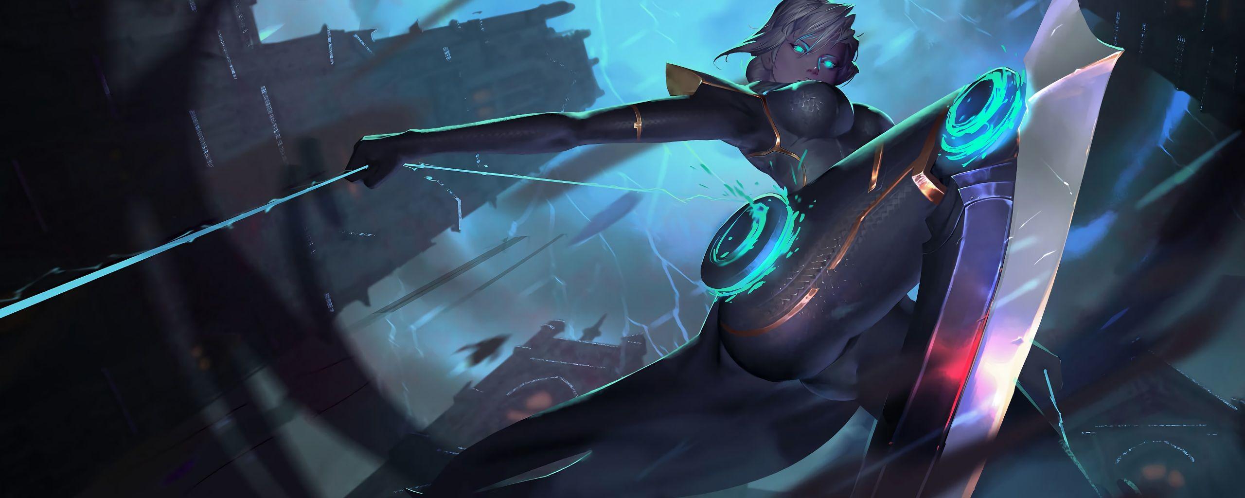 2560x1024 Wallpaper 4k Camille LoL League of Legends lol Camille, league of legends