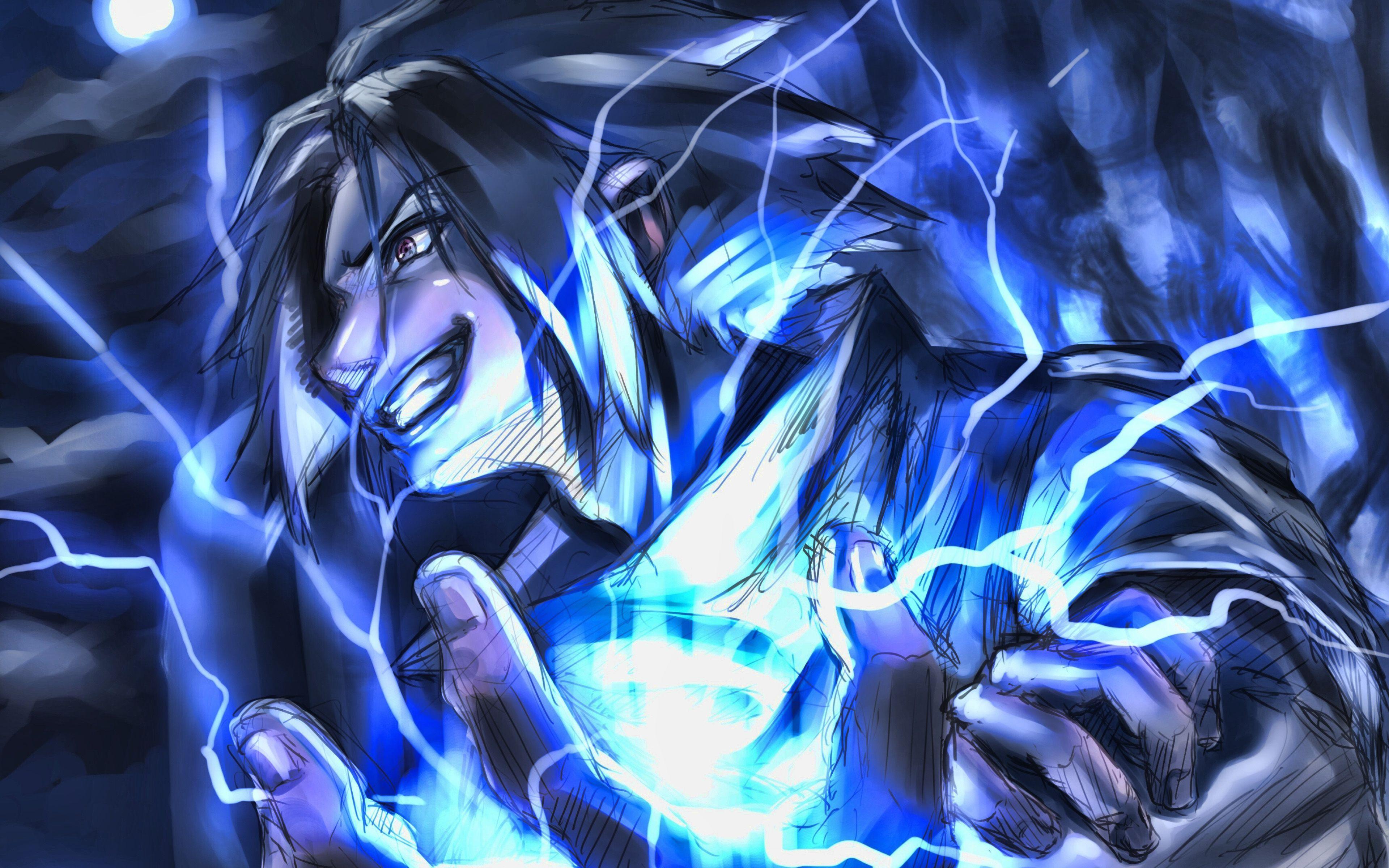 3840x2400 Naruto Blue Wallpaper
