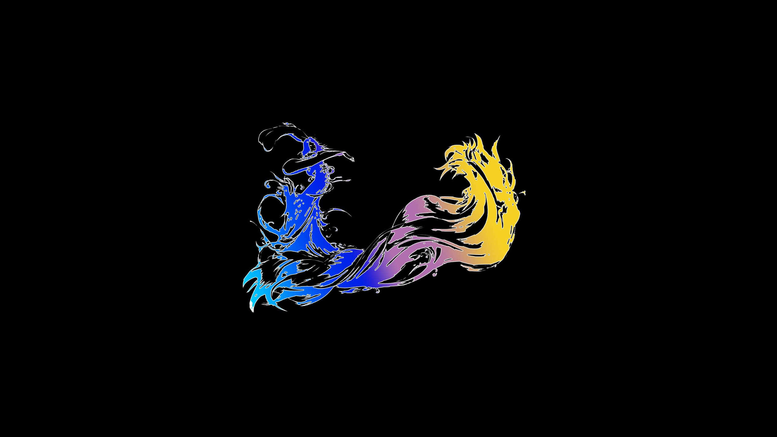 2560x1440 Final Fantasy X Logo WQHD 1440P Wallpaper