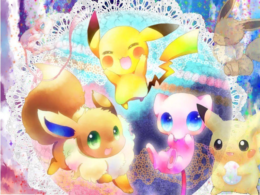 1024x768 Cute Anime Wallpaper Pokemon