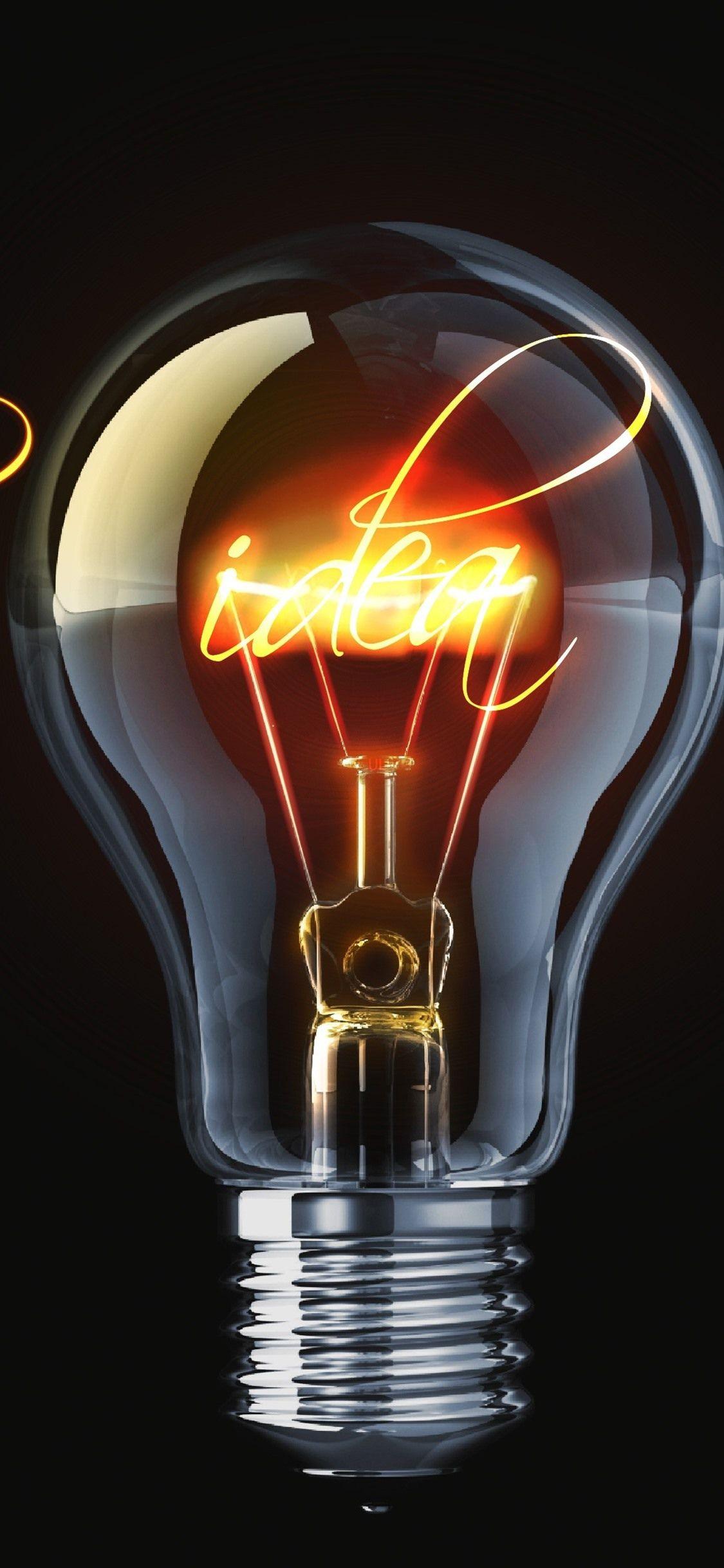 Light Bulb iPhone Wallpapers - Top Free Light Bulb iPhone Backgrounds