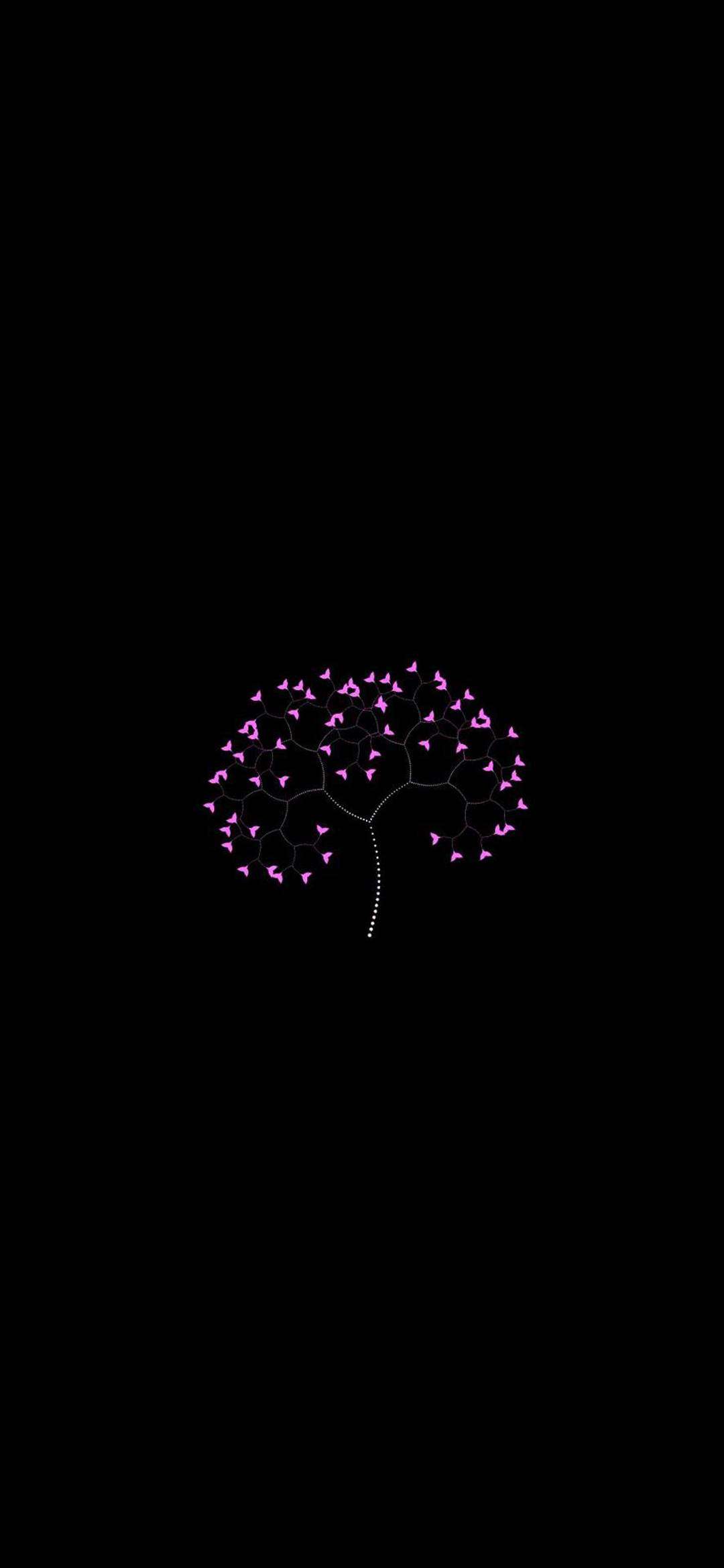 1080x2340 Love Black Wallpaper Image