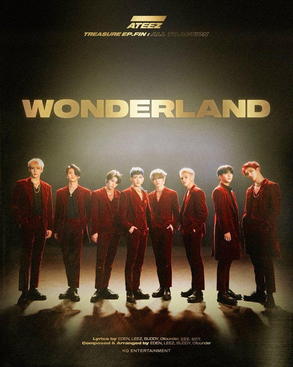960x1200 Ateez Wonderland Wallpaper