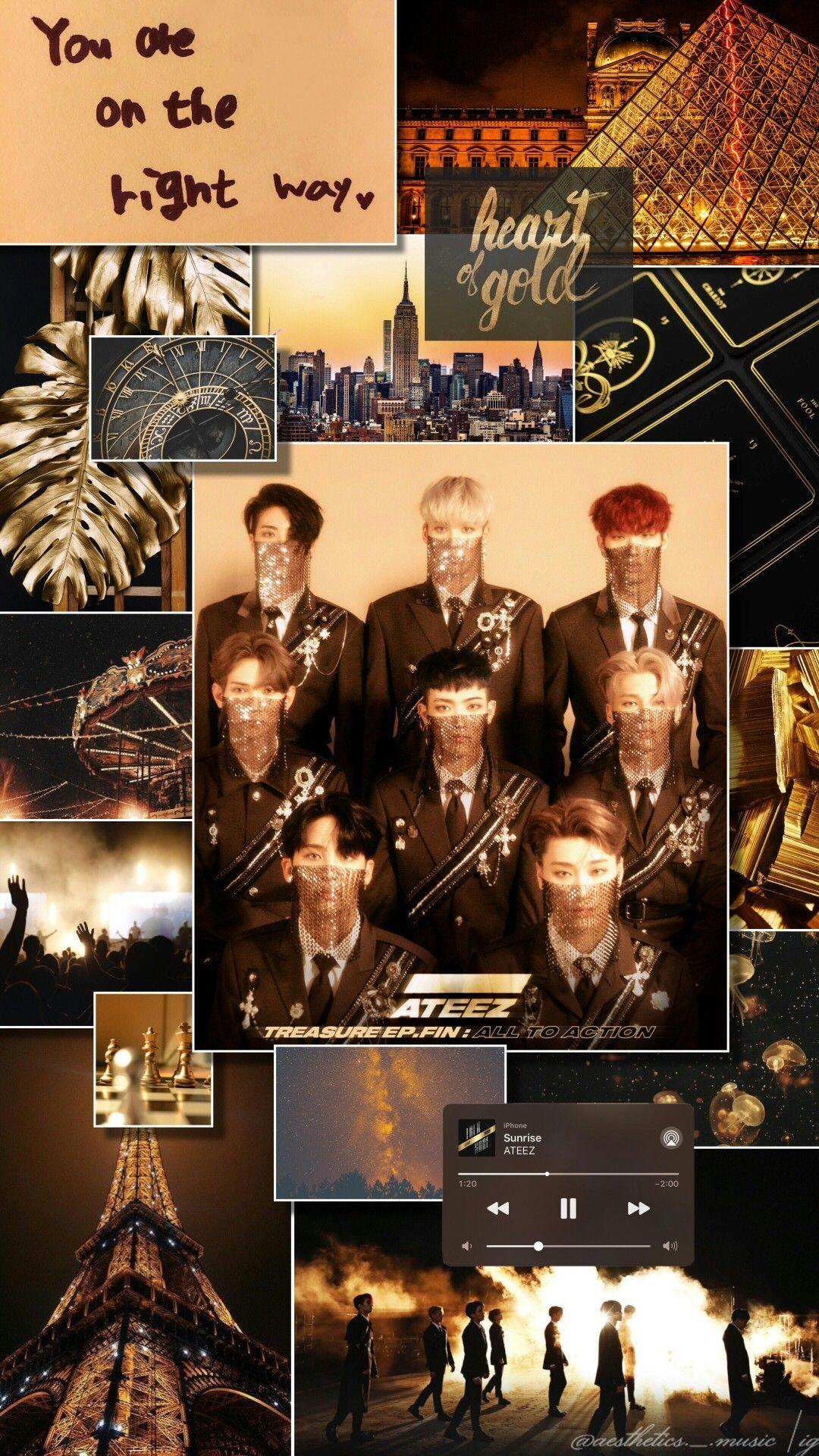 1080x1920 ATEEZ LOCKSCREEN Wonderland inspired lock screen #ateez. Sunrise photography beach, Sunrise painting, Sunrise picture