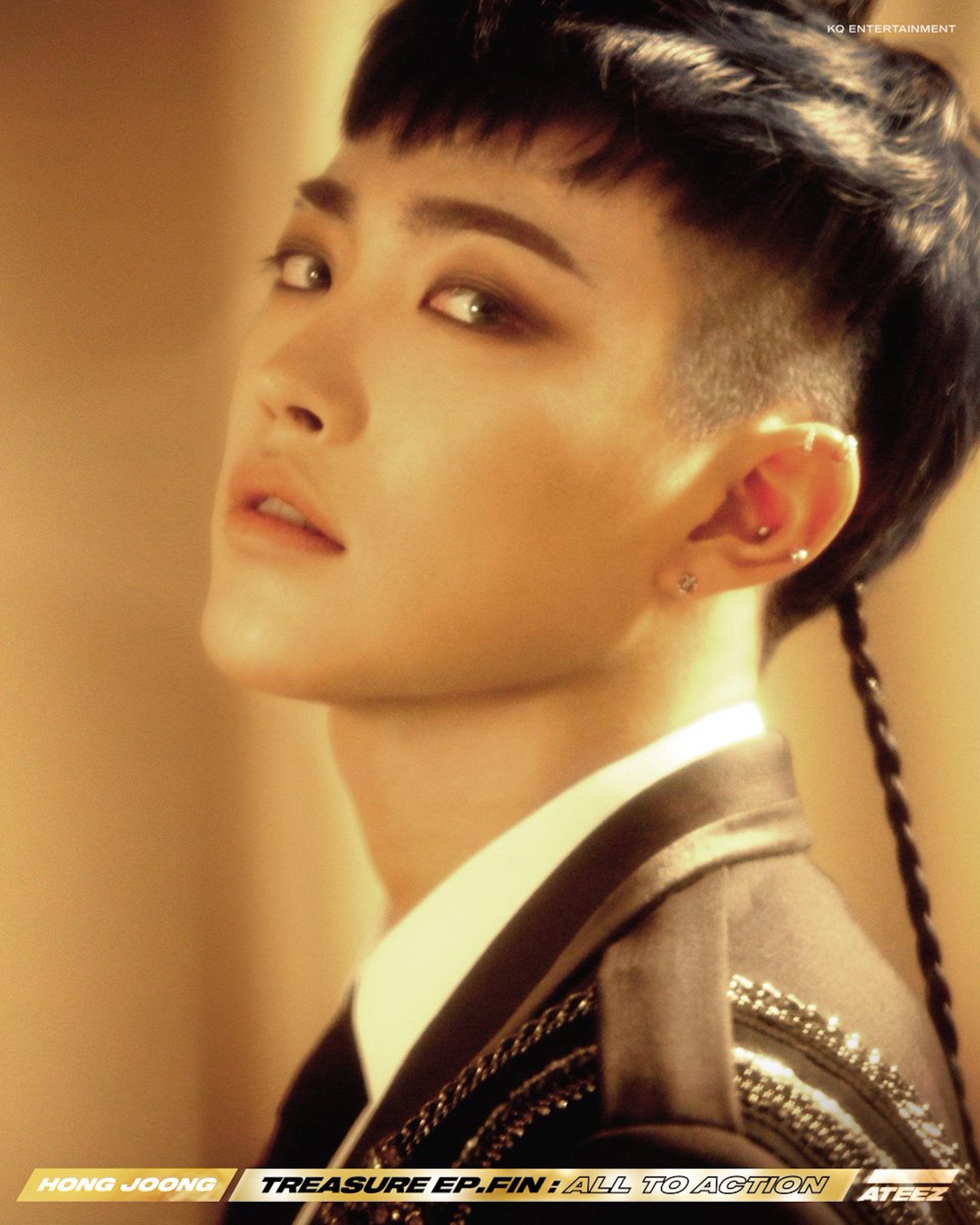 3000x3750 K Pop Star Hongjoong Reveals Rattails In ATEEZ Teasers