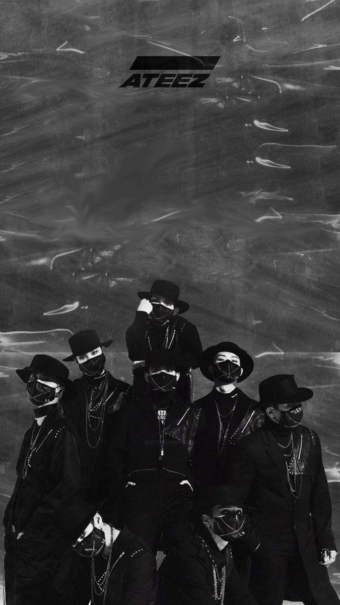 675x1200 Ateez Wonderland Wallpaper