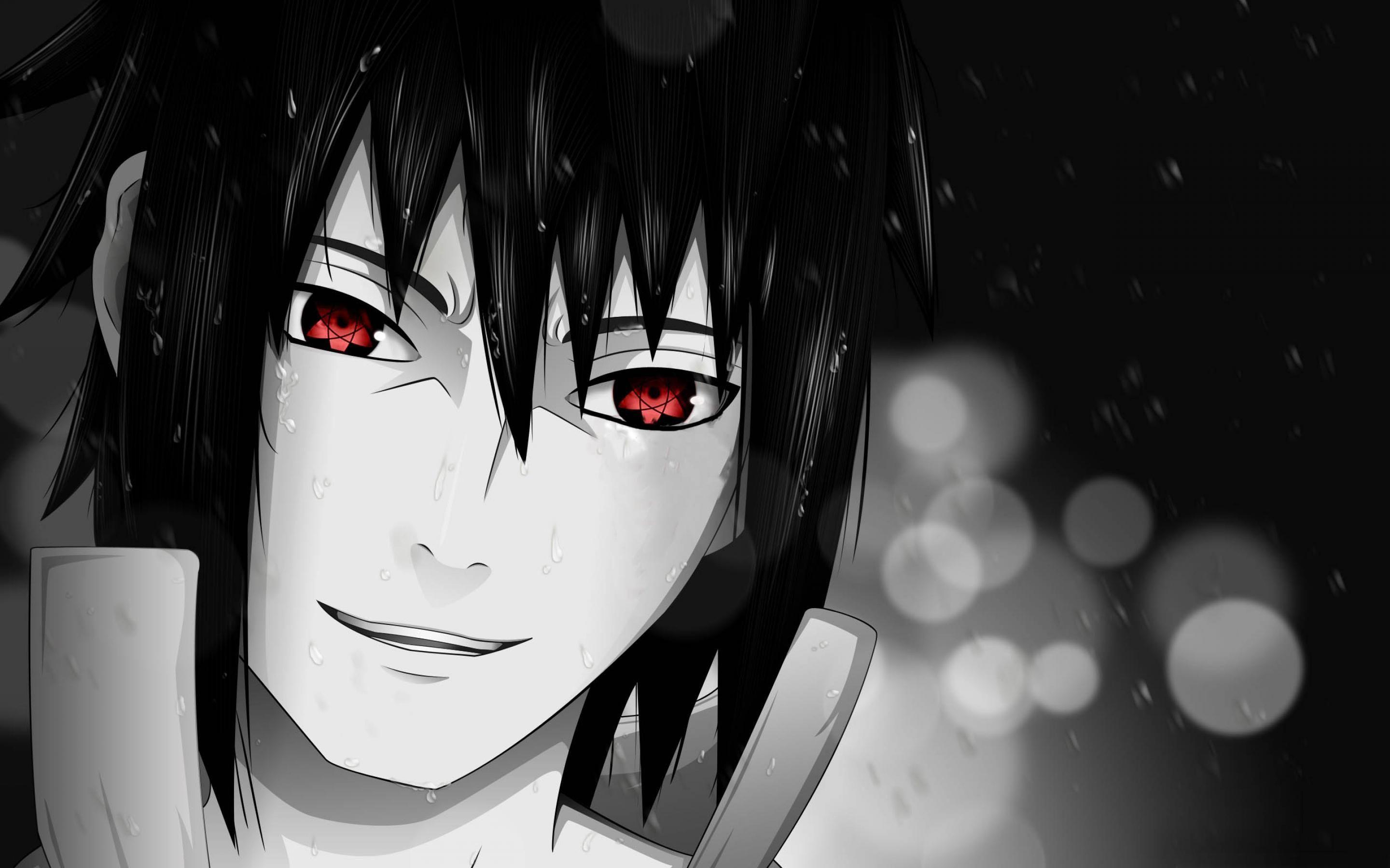 2880x1800 Sasuke Black Wallpaper .
