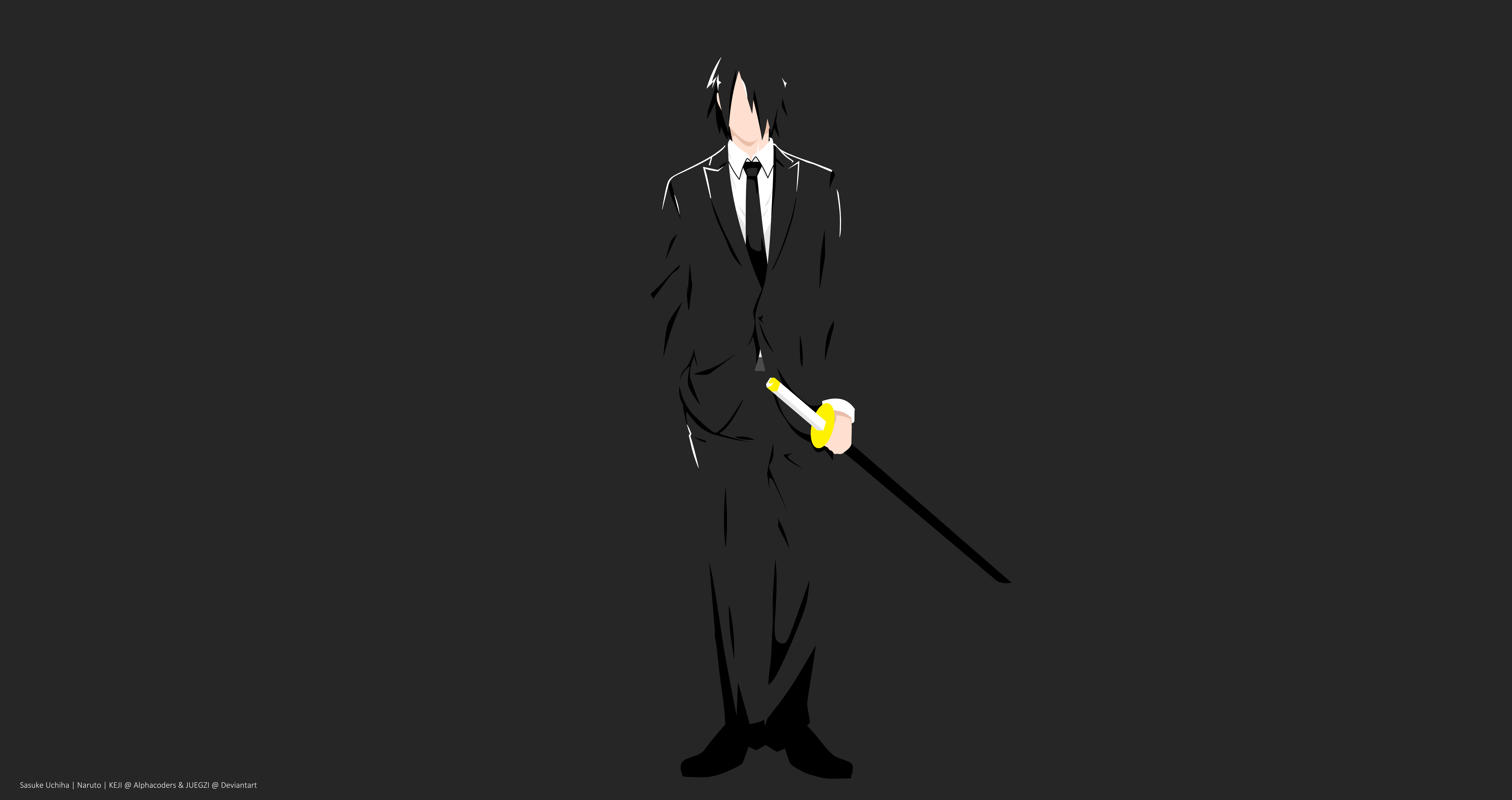 8500x4500 Naruto, Boy, Black Hair, Sasuke Uchiha, Boruto: Naruto Next Generations, Suit, Anime, Uchiha Clan, Boruto (Anime), Sword wallpaper
