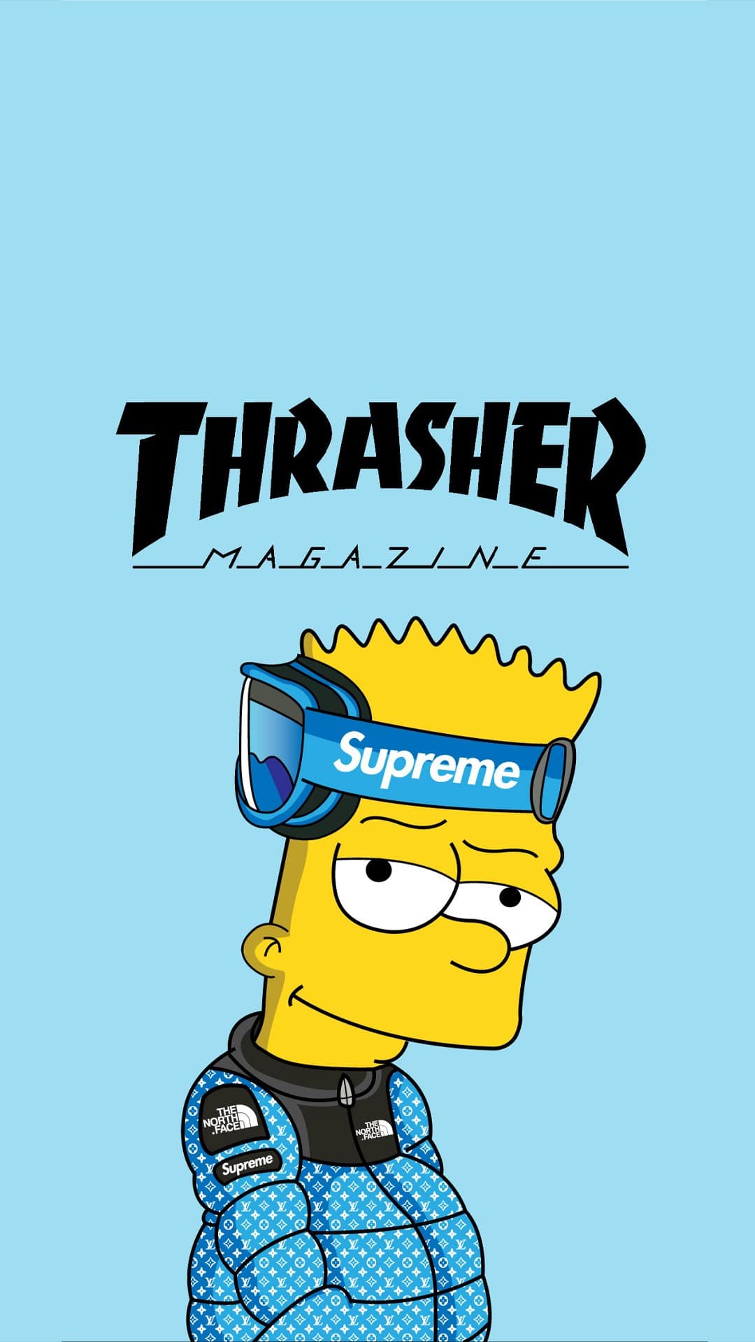 Cool Bart Simpson Supreme Wallpapers Top Free Cool Bart Simpson Supreme Backgrounds Wallpaperaccess