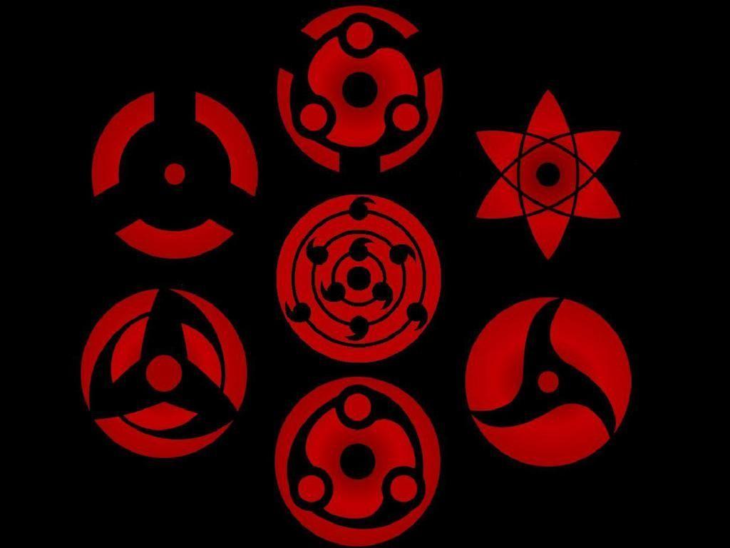 1024x768 Sasuke Eternal Mangekyou Sharingan Wallpaper