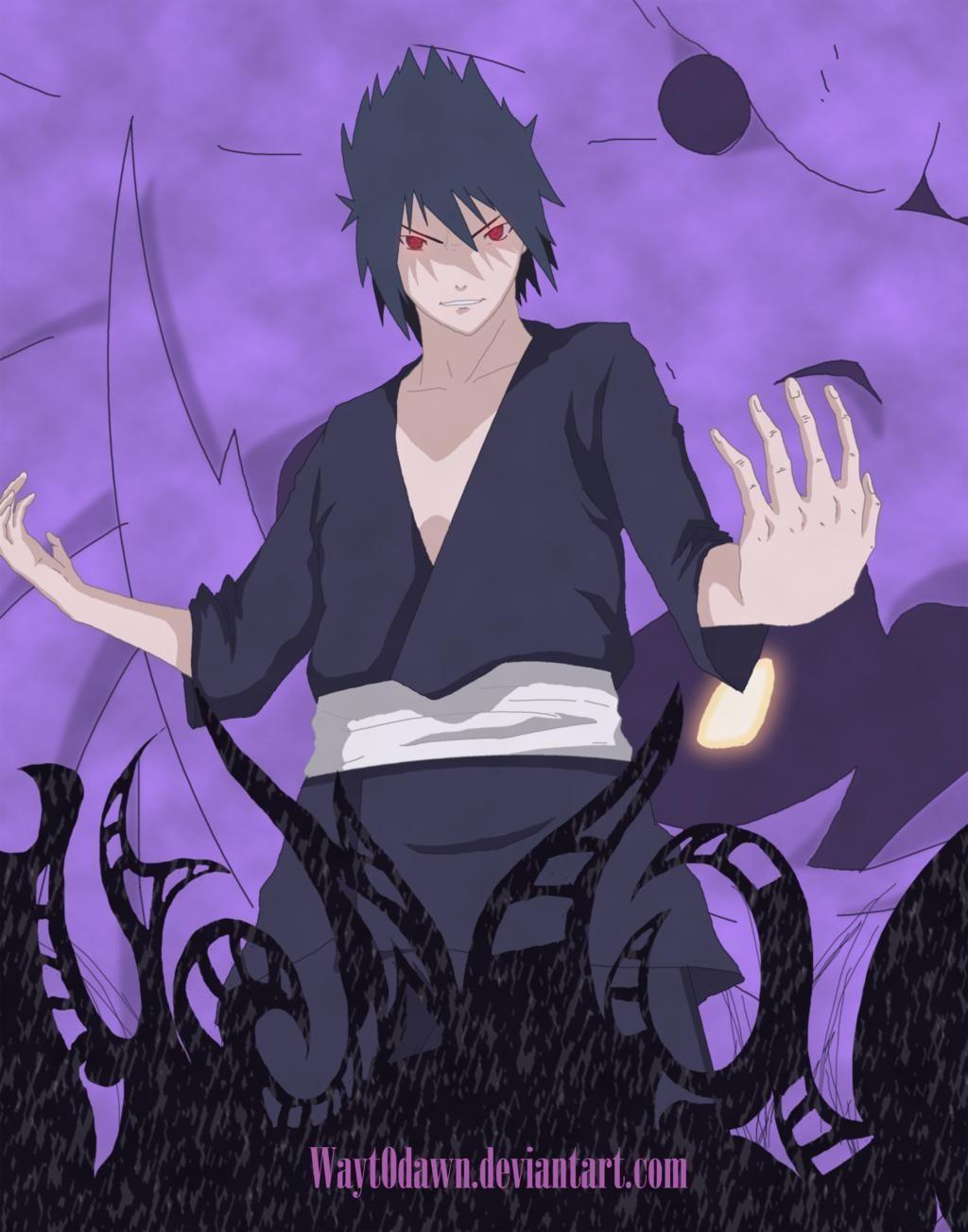 1024x1303 Sasuke Eternal Mangekyou .