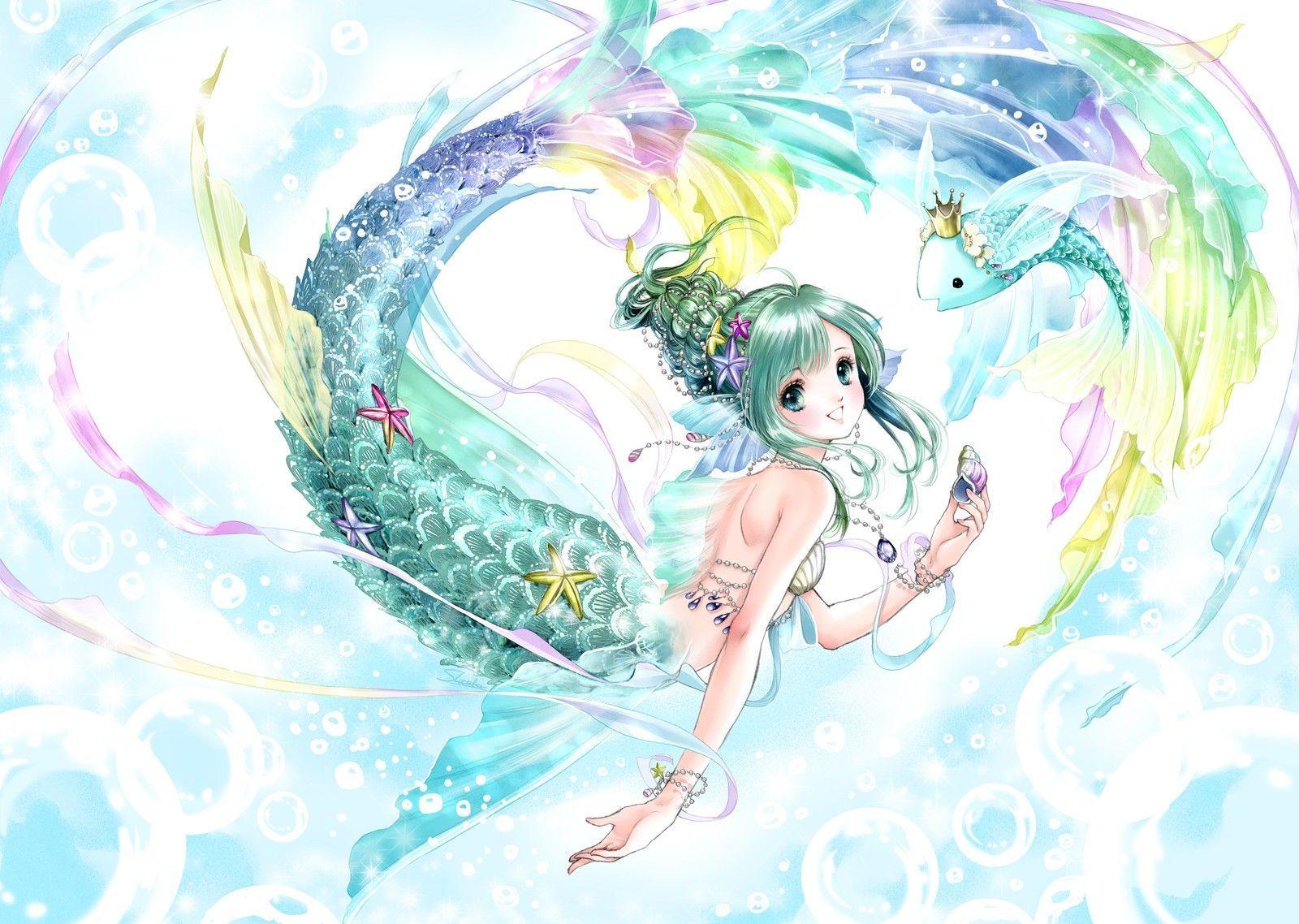 1600x1138 Pisces Anime Wallpaper