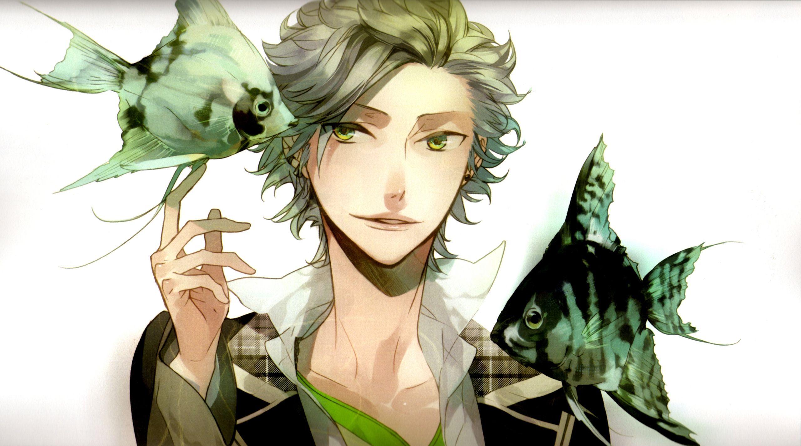 2560x1426 Pisces Anime Wallpaper .