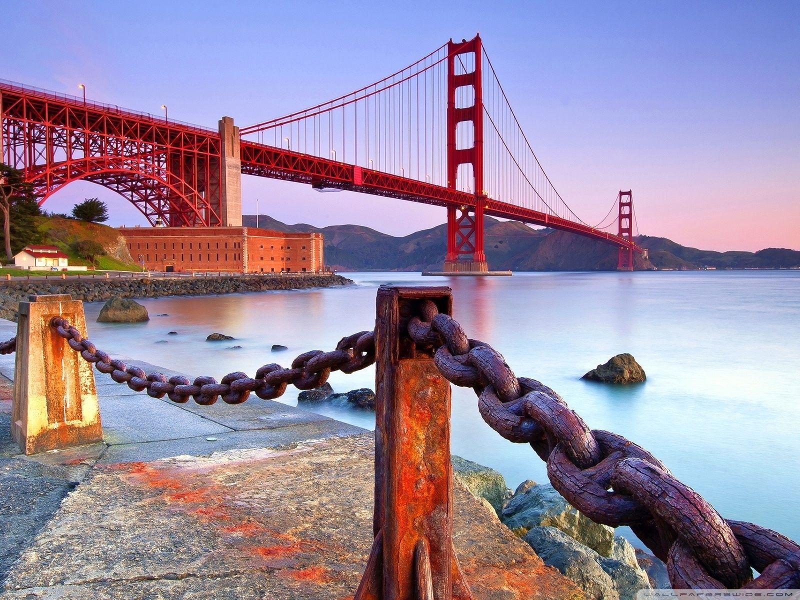 San Francisco Bridge at Night Full HD Wallpaper 4K Ultra HD  HD Wallpaper   Wallpapersnet