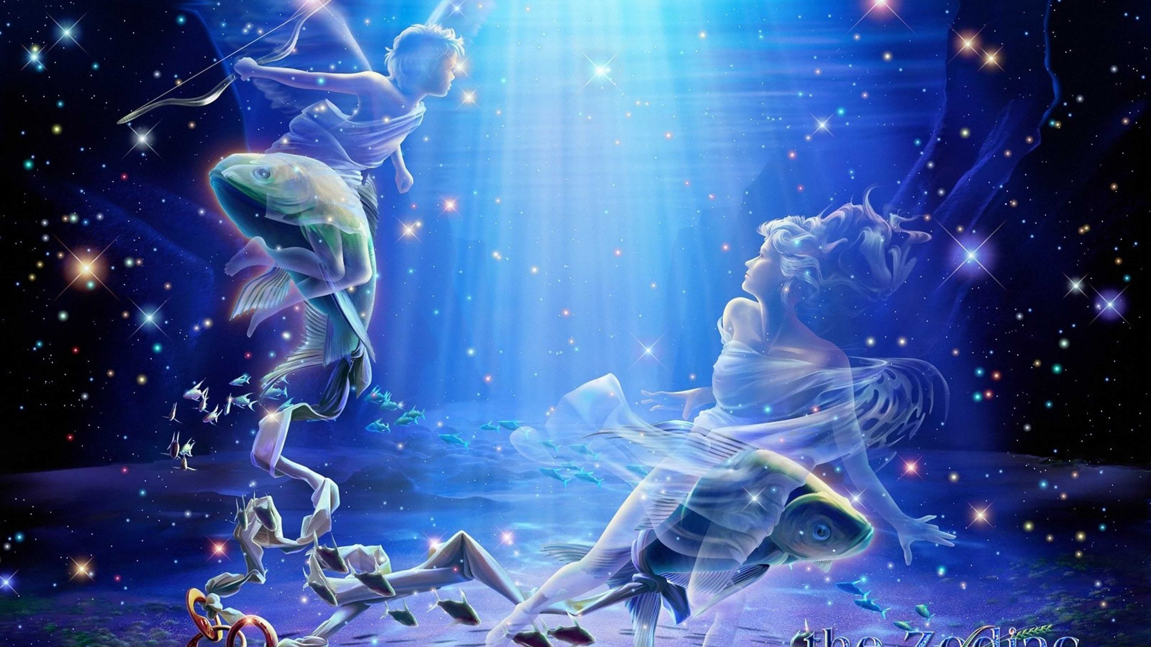 3840x2160 4K Pisces Wallpaper Free HD Wallpaper