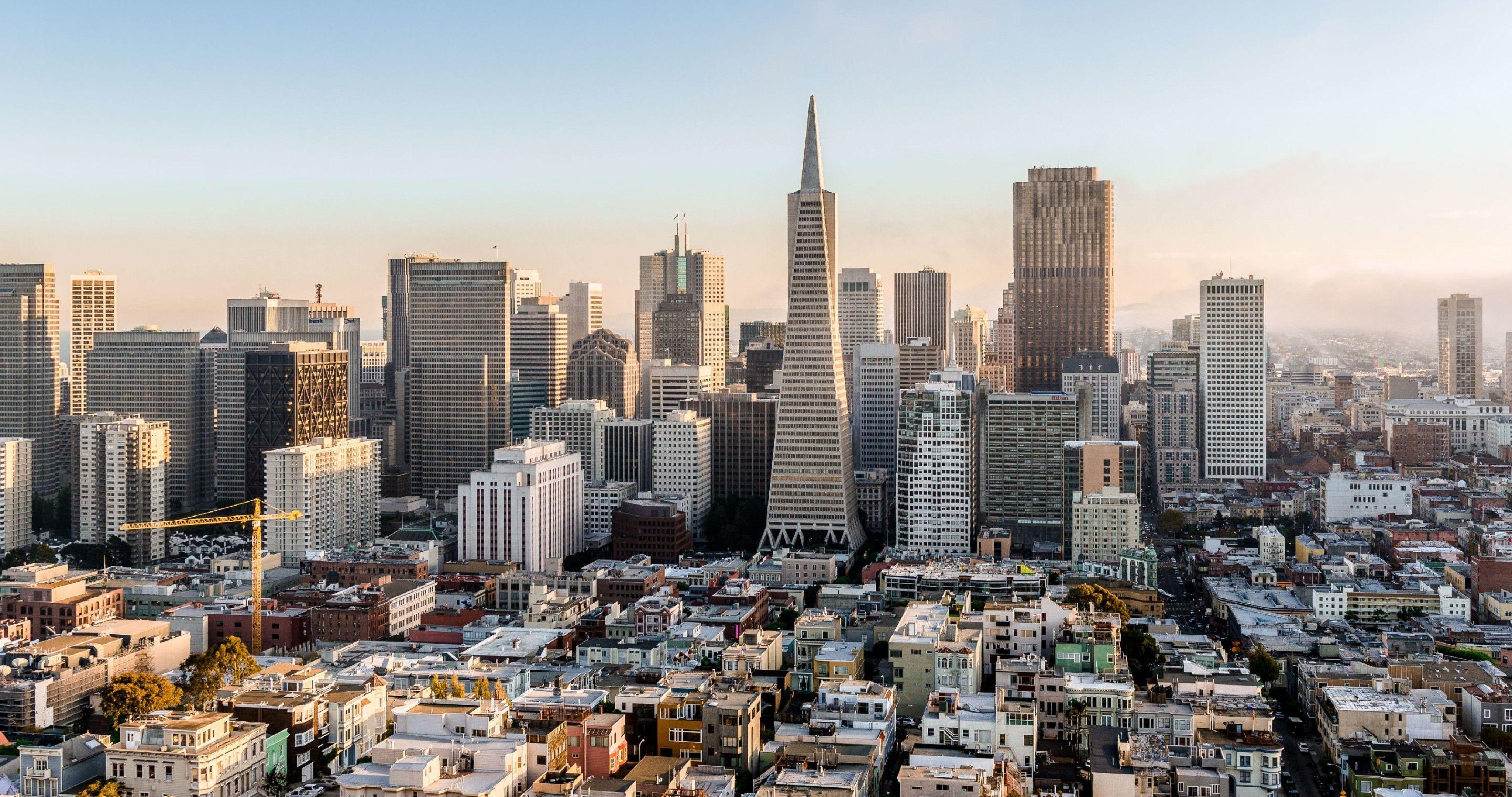 4096x2160 San Francisco Downtown Wallpaper 1080P .