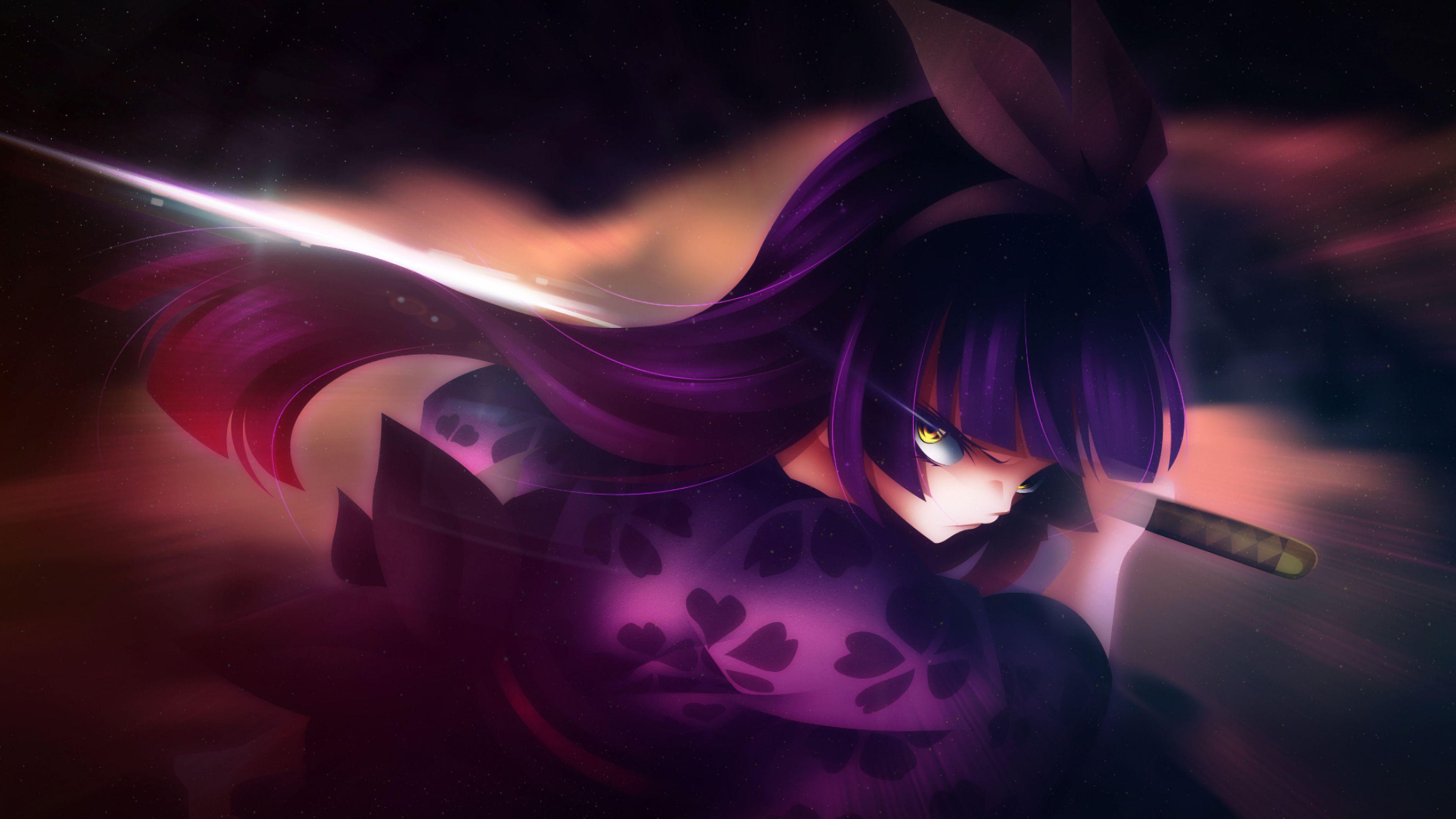 3840x2160 Kagura Mikazuchi 4K 8K HD Fairy Tail Wallpaper