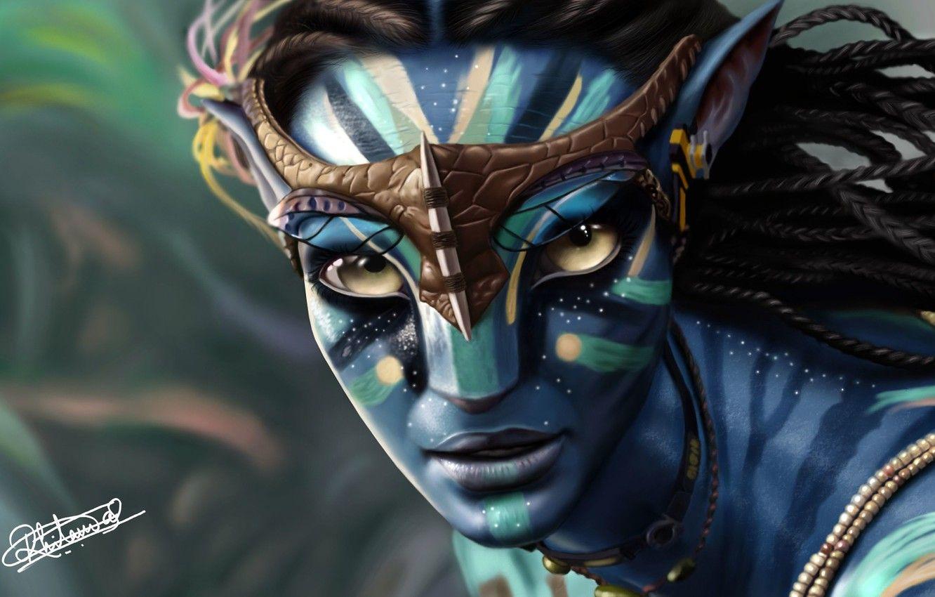1332x850 Wallpaper Avatar, Neytiri, Avatar, The film, Neytiri, Zoe Saldana image for desktop, section фильмы