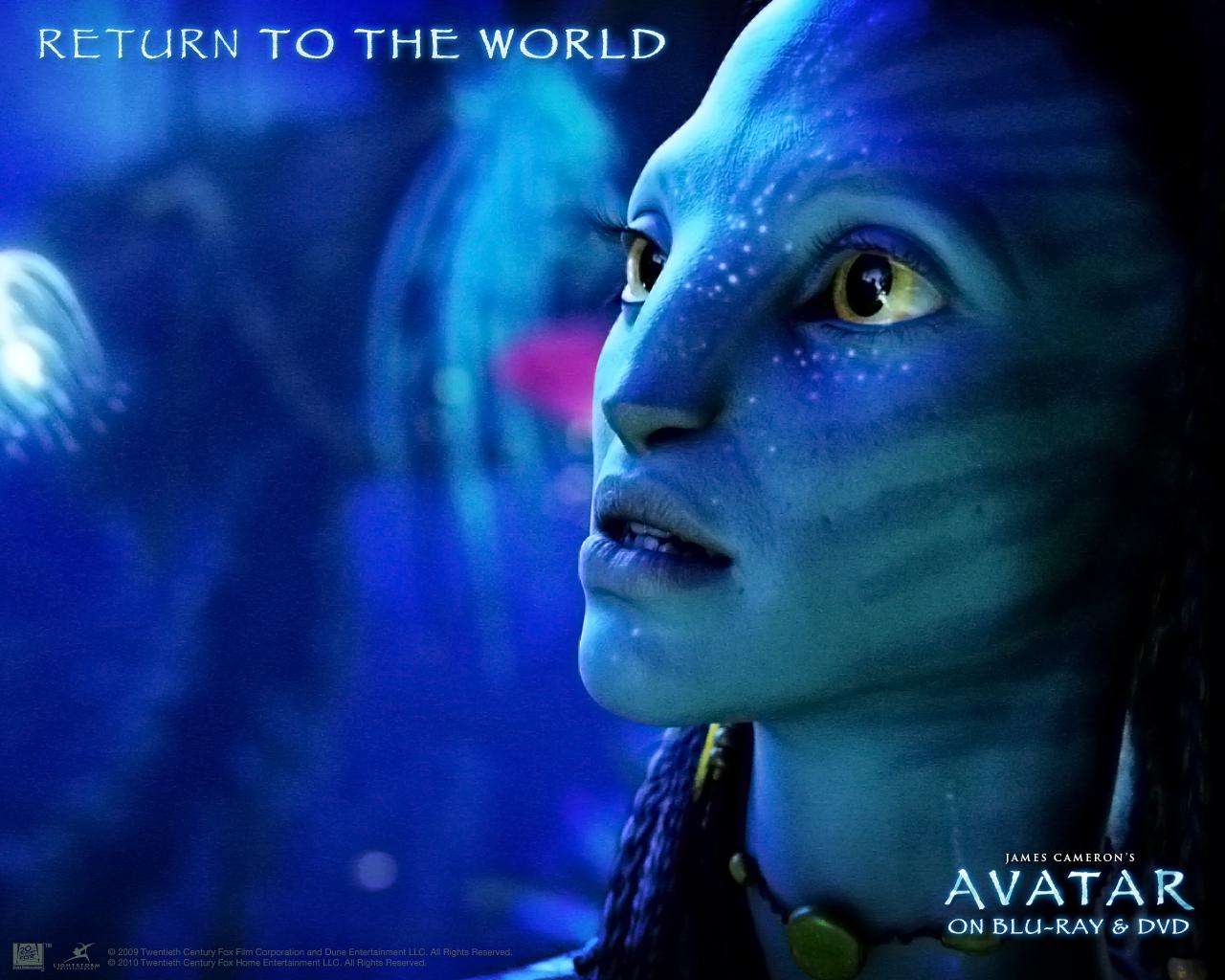 1280x1024 Neytiri from Avatar Desktop Wallpaper