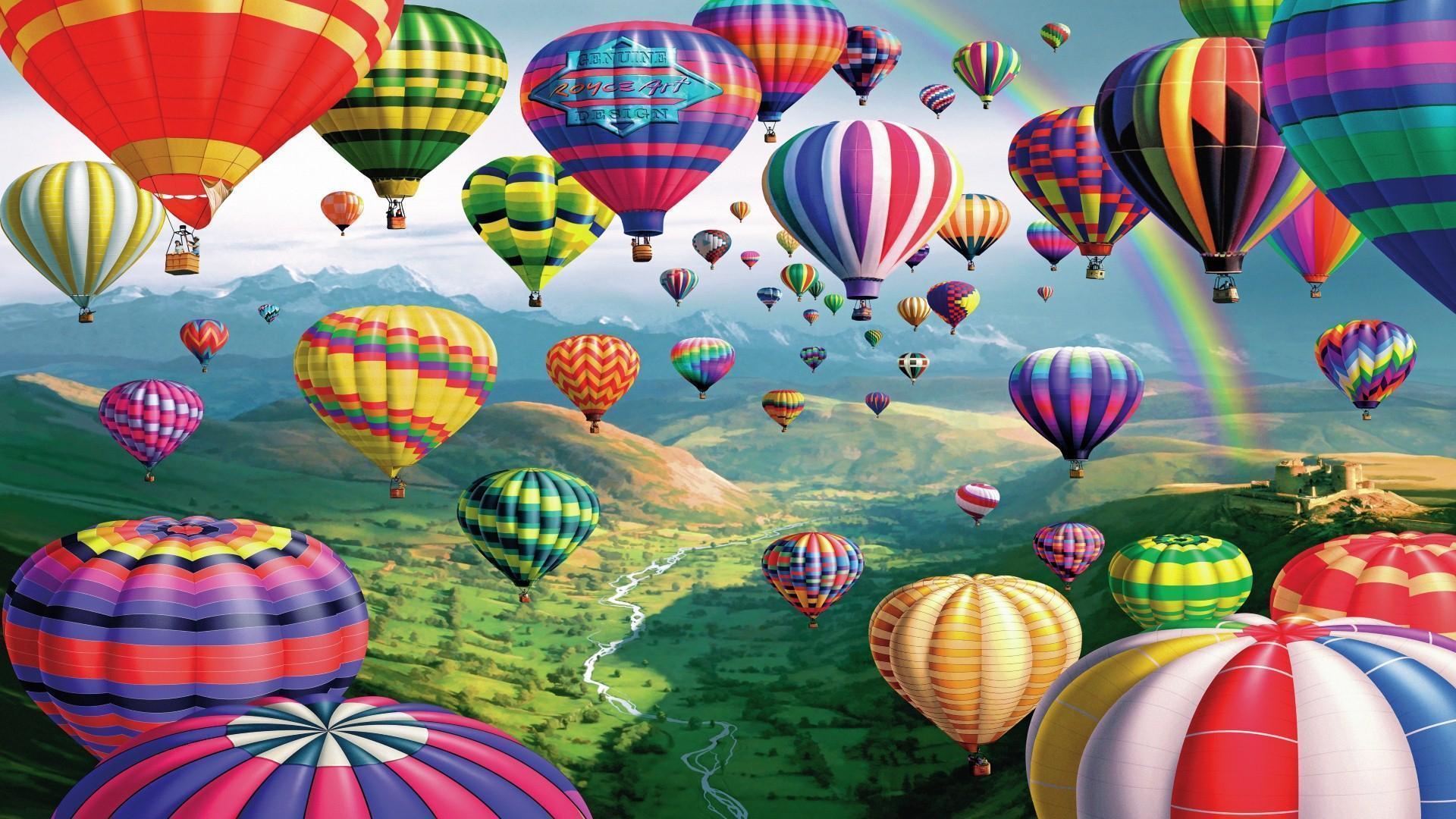 1920x1080 Hot Air Balloon Wallpaper