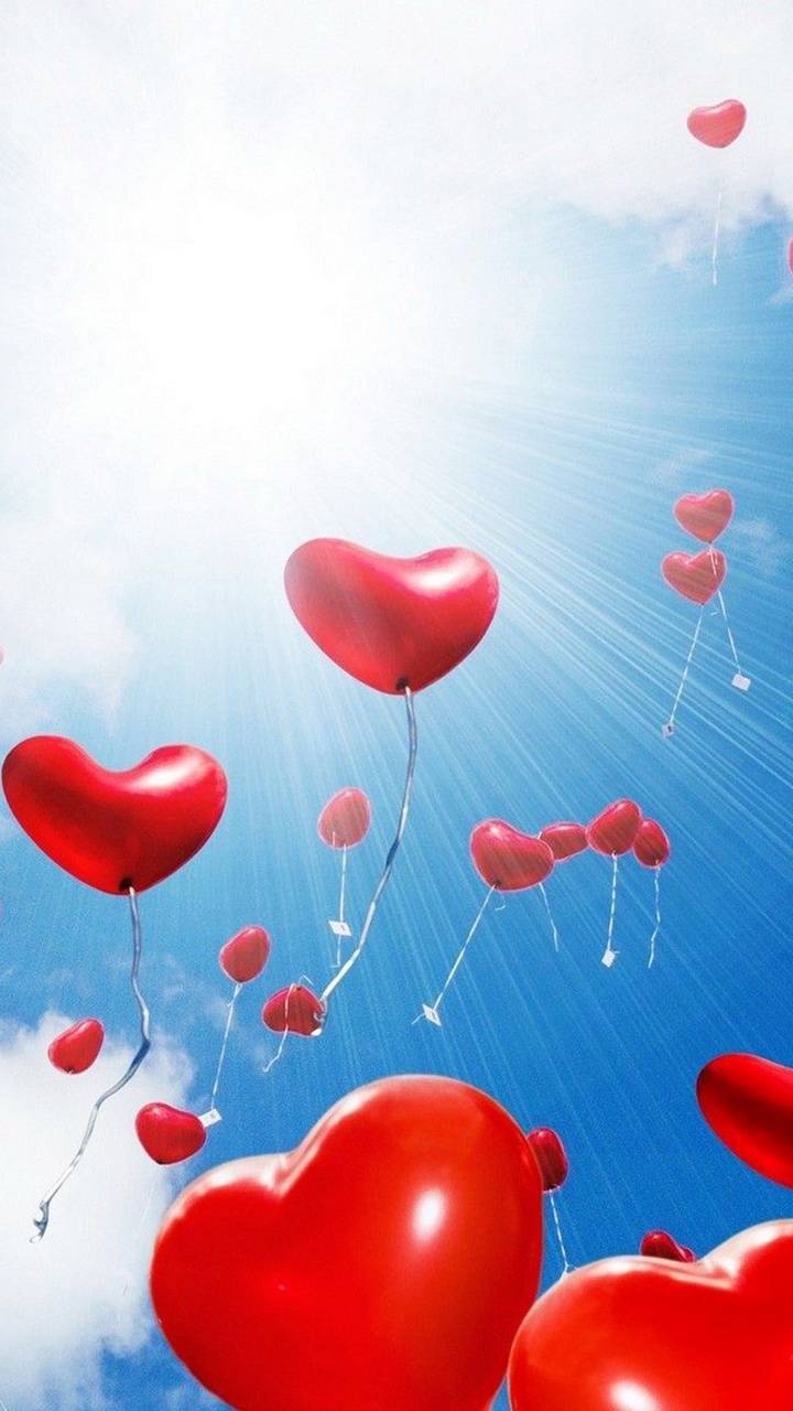 Heart Balloon Wallpapers Top Free Heart Balloon Backgrounds Wallpaperaccess 6415