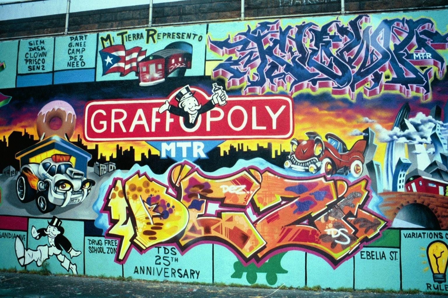 New York Graffiti Wallpapers Top Free
