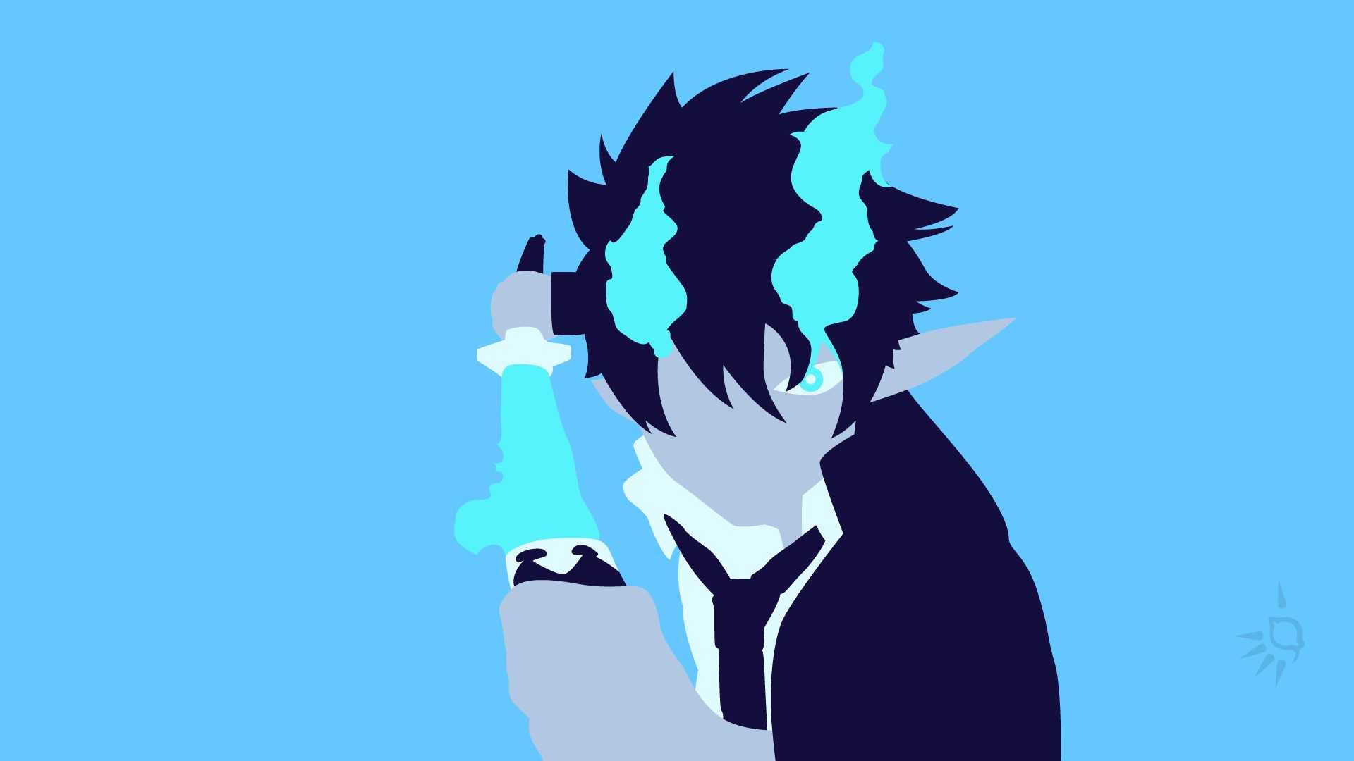 1920x1080 Blue Exorcist Wallpaper Free HD Wallpaper
