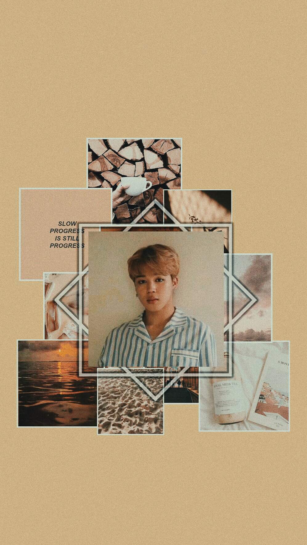 997x1773 brown jimin aesthetic wallpaper. ARMY's Amino