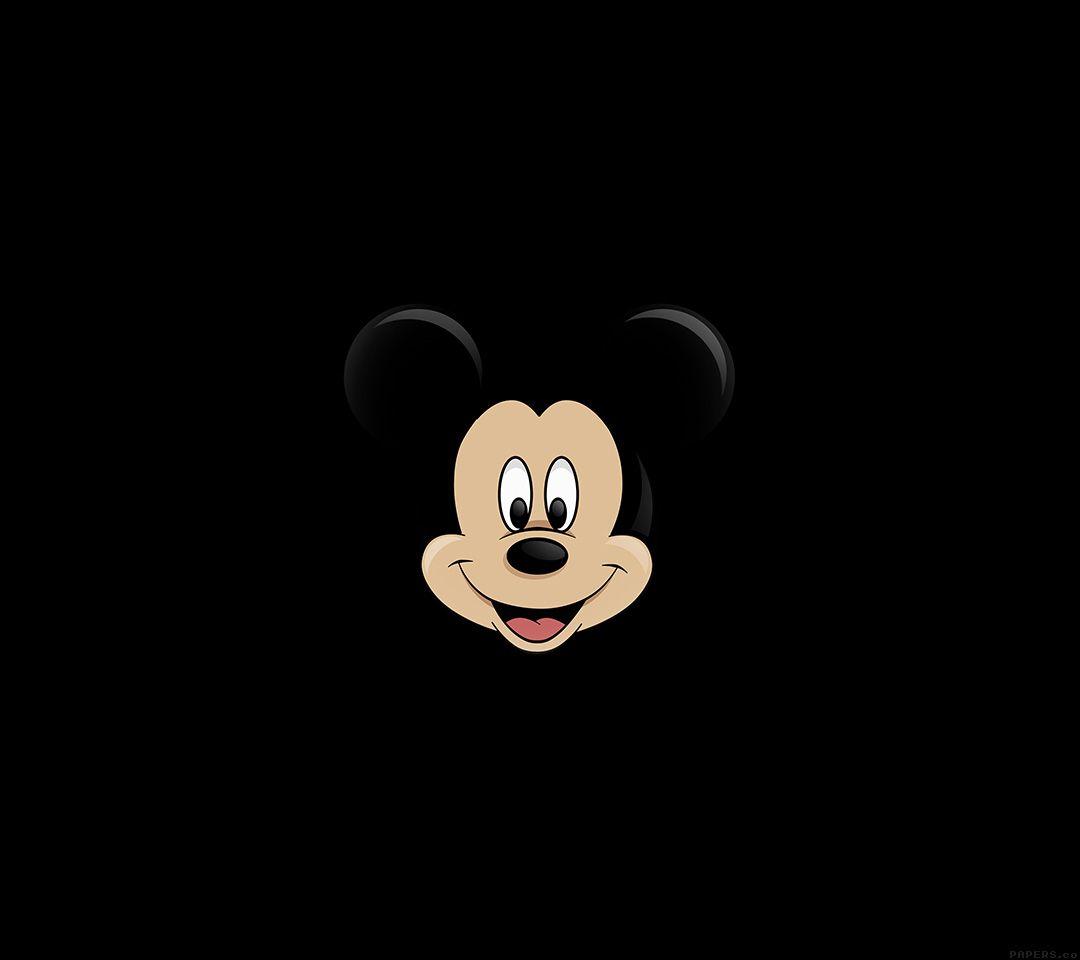 1080x960 Black Mickey Ears Wallpaper