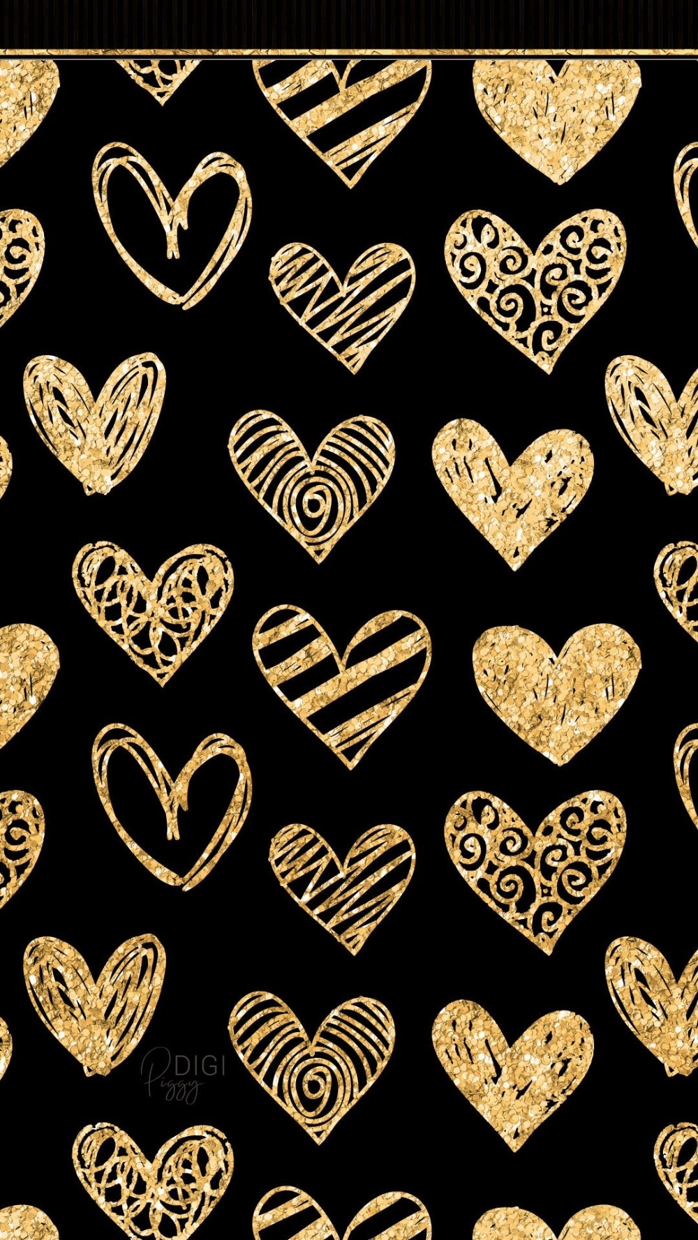 1000x1777 Votre endroit pour acheter et vendre toutes les choses faites à la main. Gold heart wallpaper, Glitter phone wallpaper, Heart wallpaper