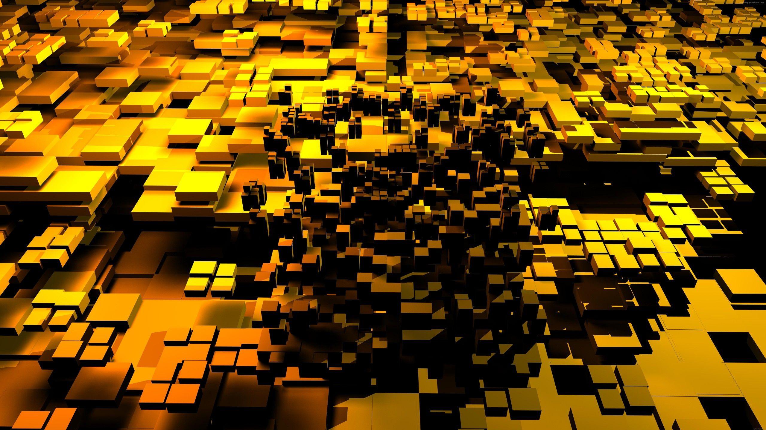 2560x1440 Polygon 2K Wallpaper .