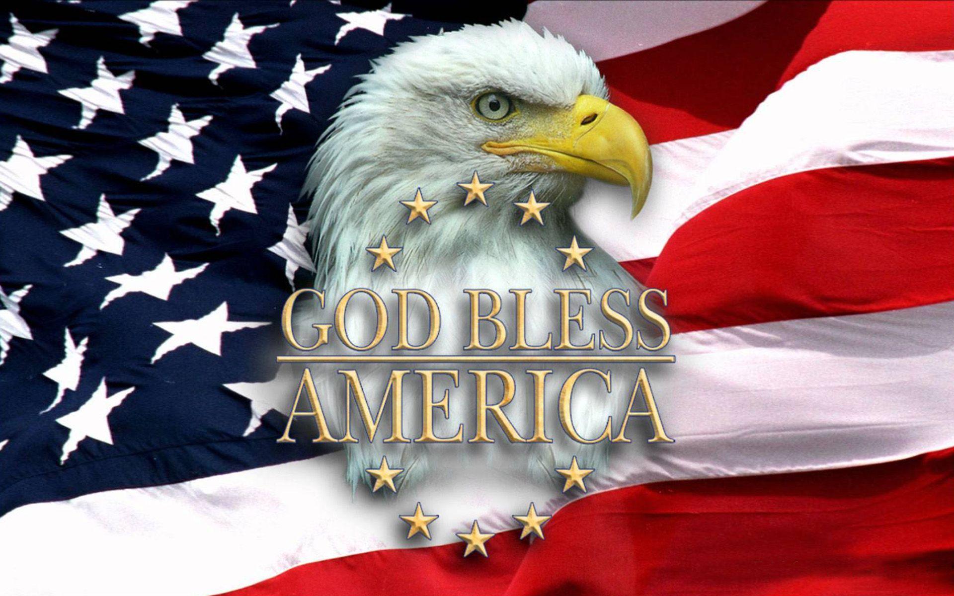 1920x1200 Eagle and Flag Phone Wallpaper