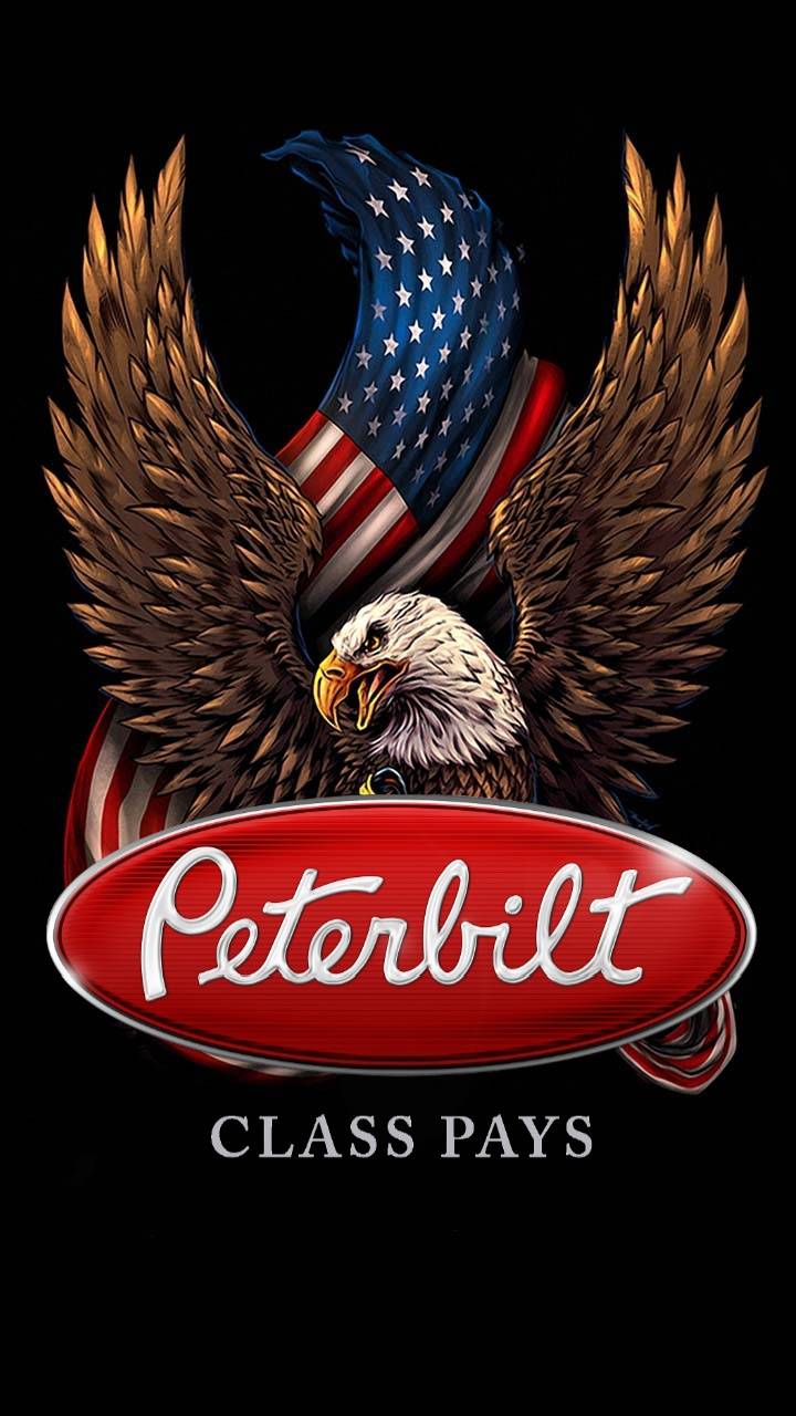 720x1280 Peterbilt eagle flag wallpaper