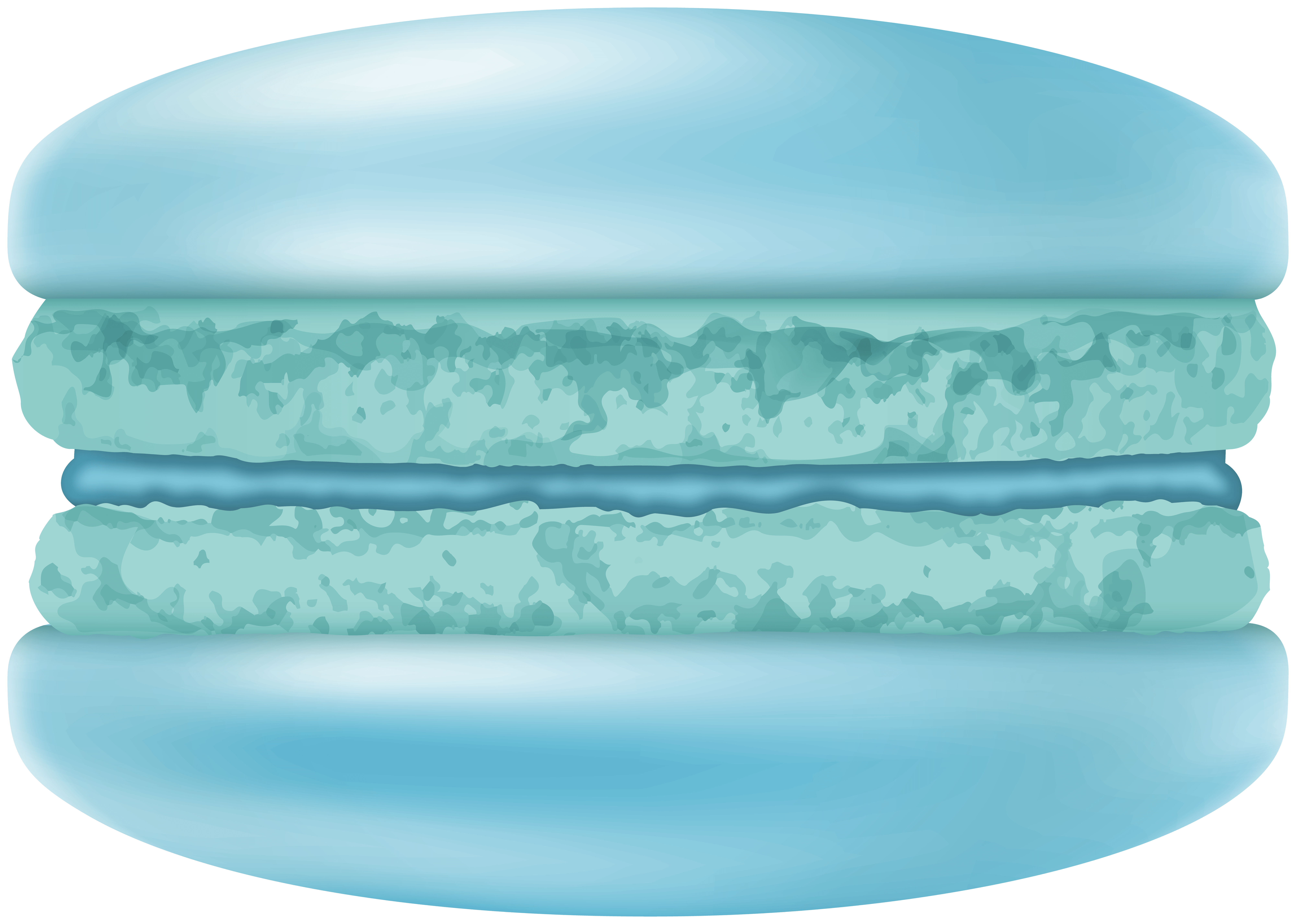 8000x5707 Blue French Macaron PNG Clipart Quality Image And Transparent PNG Free Clipart