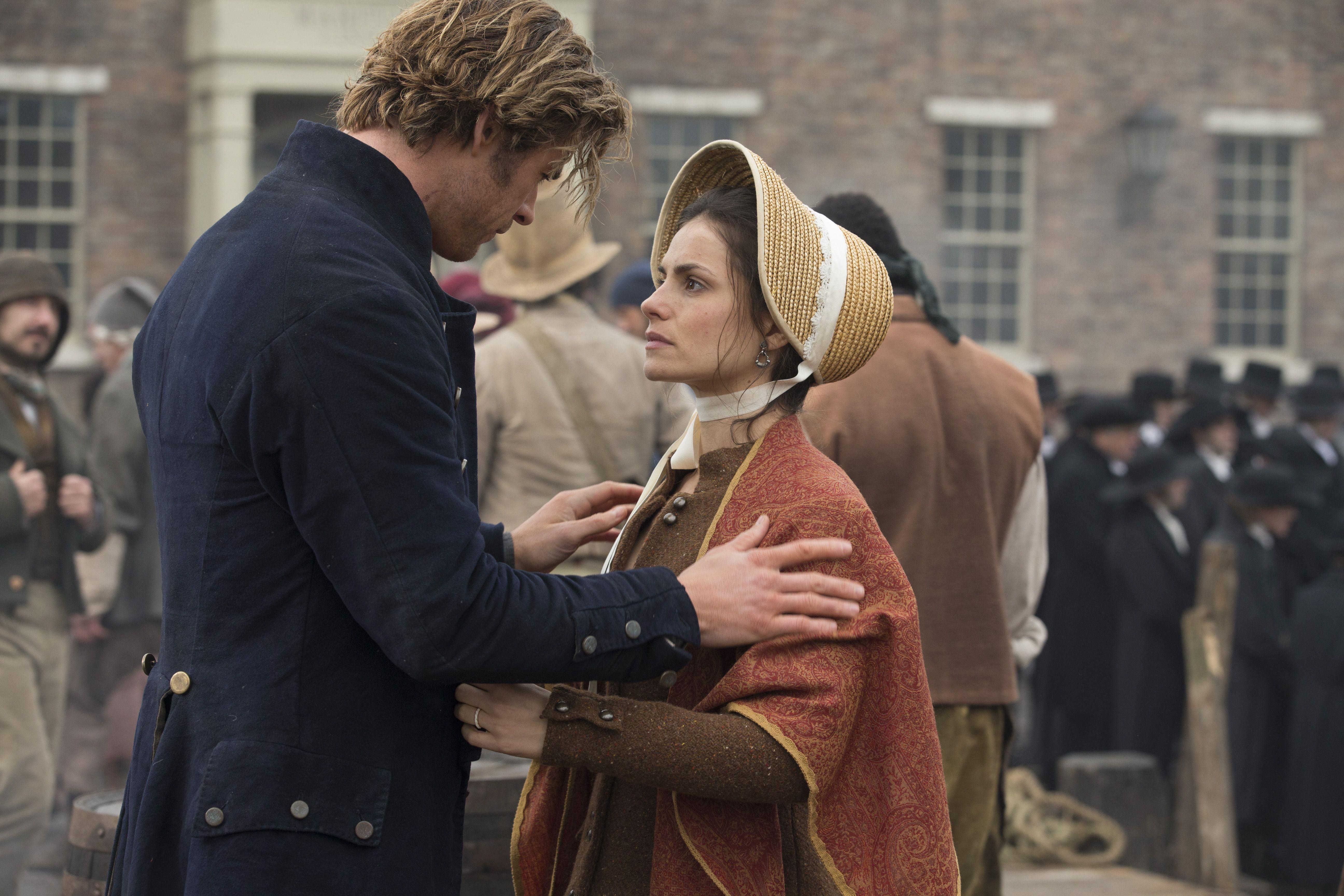 5184x3456 Charlotte Riley Chris Hemsworth In The Heart Of The Sea Wallpaper:5184x3456