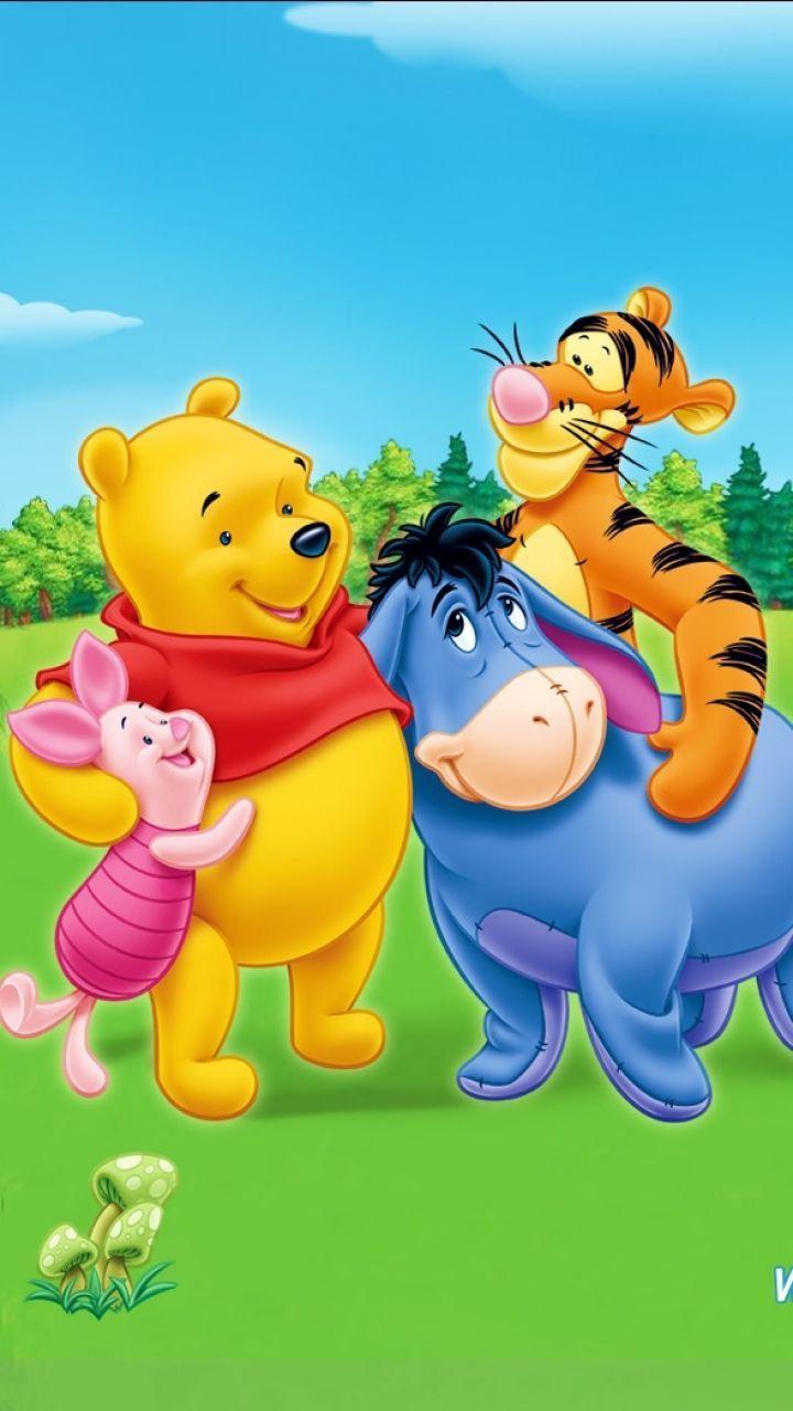 720x1280 Winnie the Pooh and Friends Wallpaper