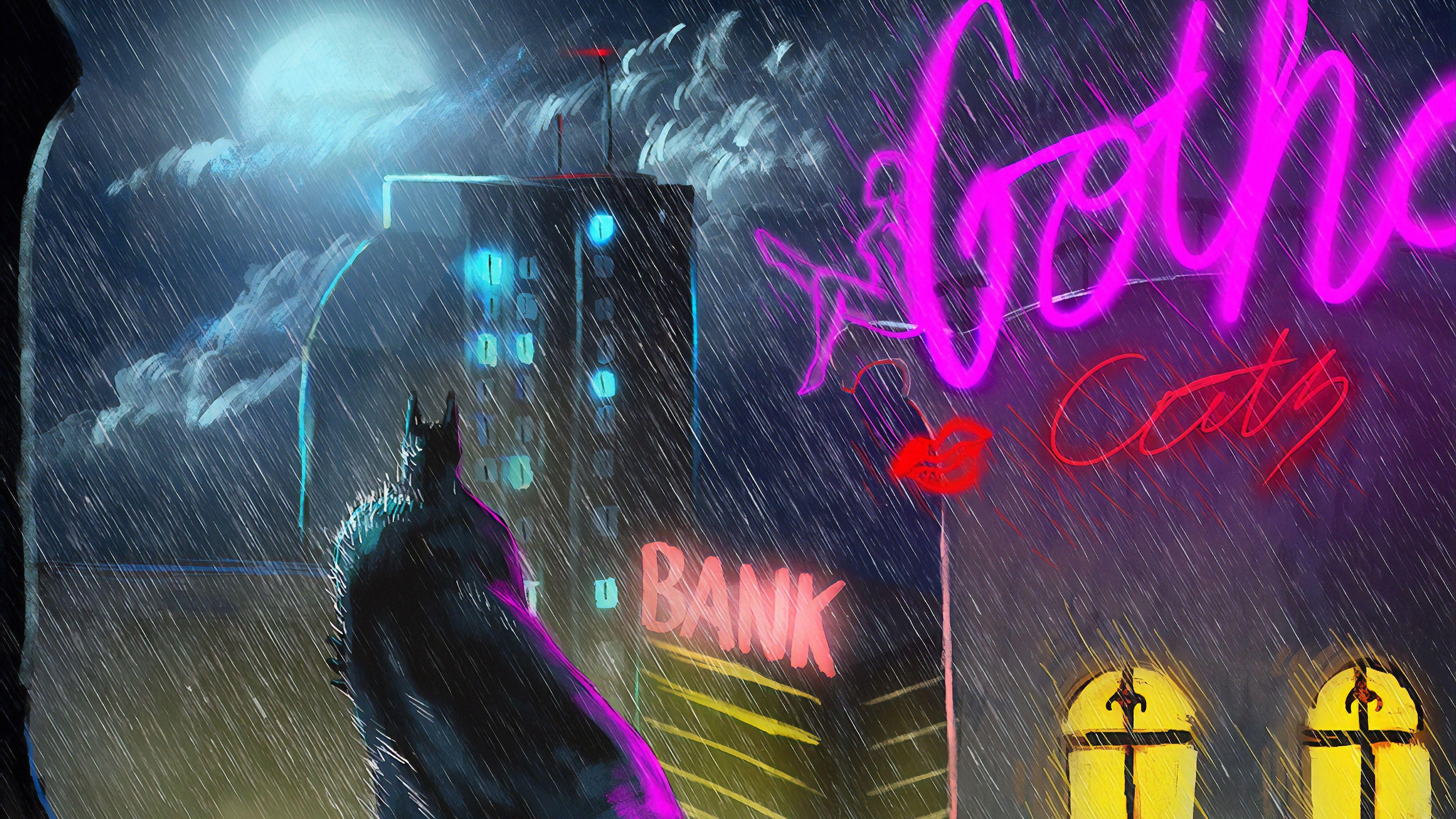 purple batman pop
