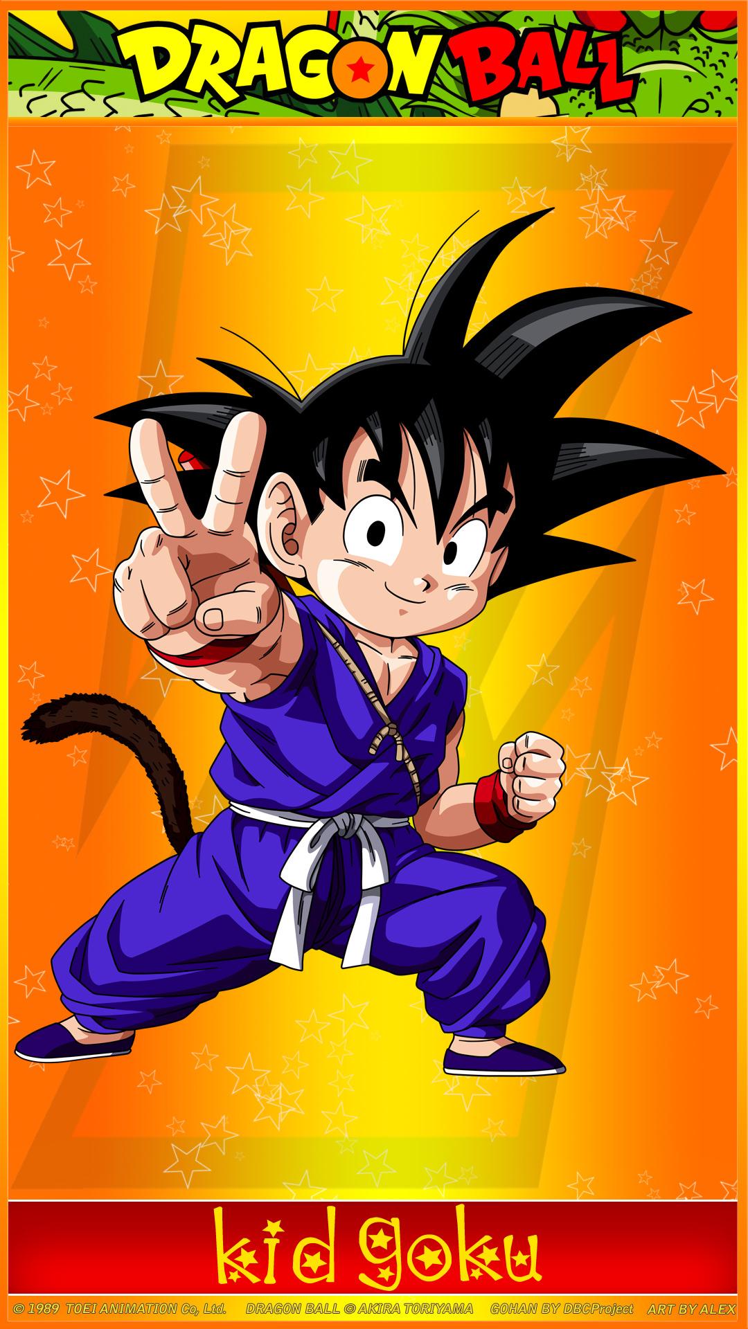 1080x1920 Dragon Ball Z Kid Goku iPhone Wallpaper. Free Computer Desktop Wallpaper