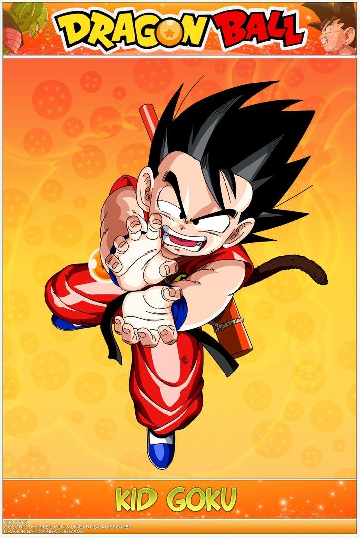 728x1089 Kid Goku Wallpaper