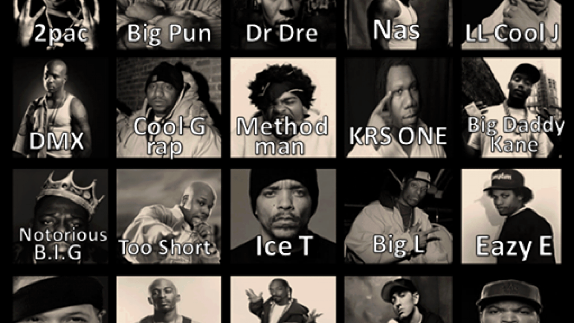 1920x1080 Hip Hop Legends Wallpaper Desktop .