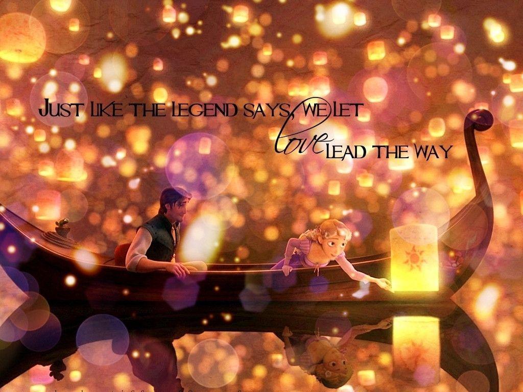 1024x768 Wallpaper Rapunzel Quotes