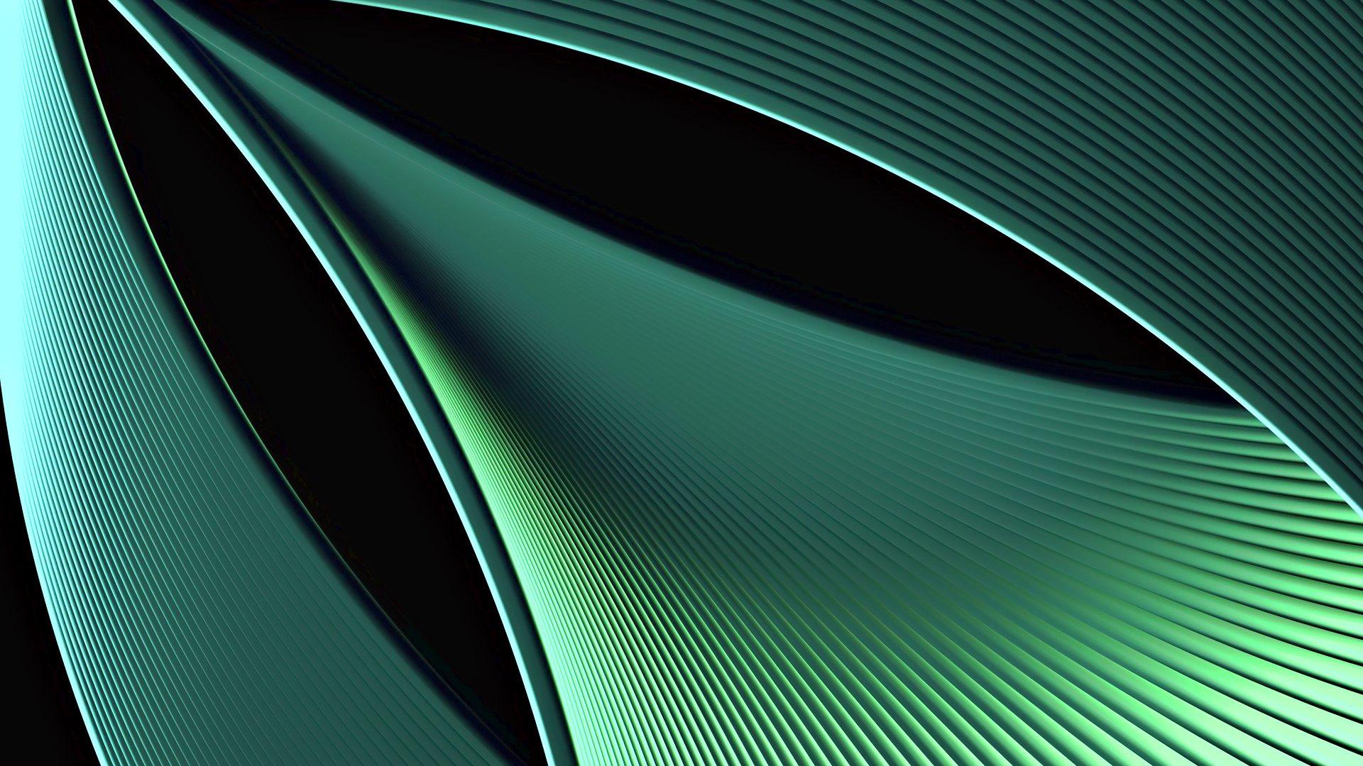 1920x1080 Turquoise and Black Background .