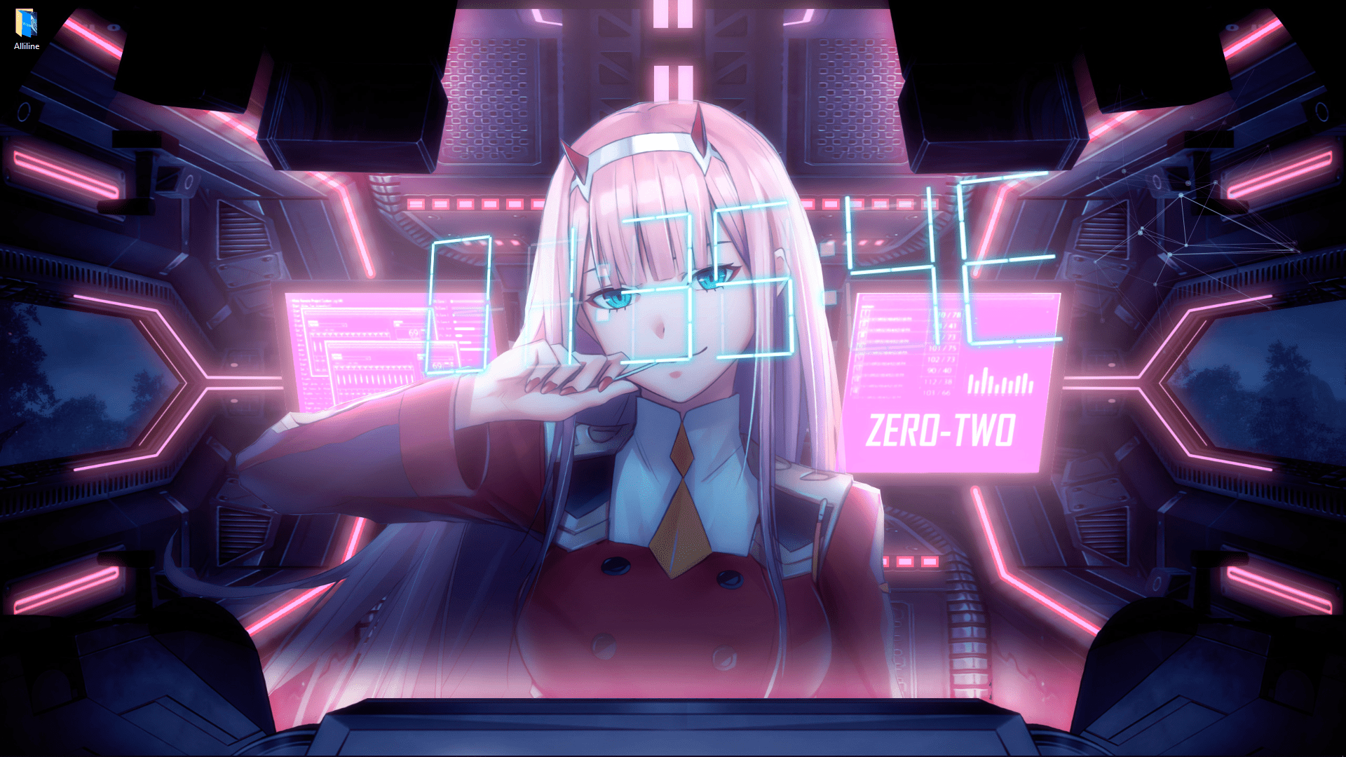 1920x1080 Zero Two (Code 002) in the FranXX live wallpaper [DOWNLOAD FREE]