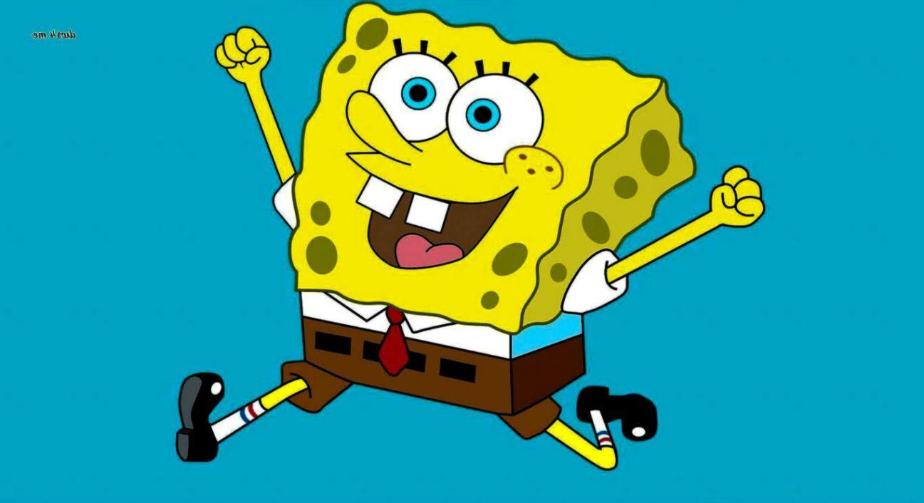 1297x706 Spongebob High Quality Wallpaper