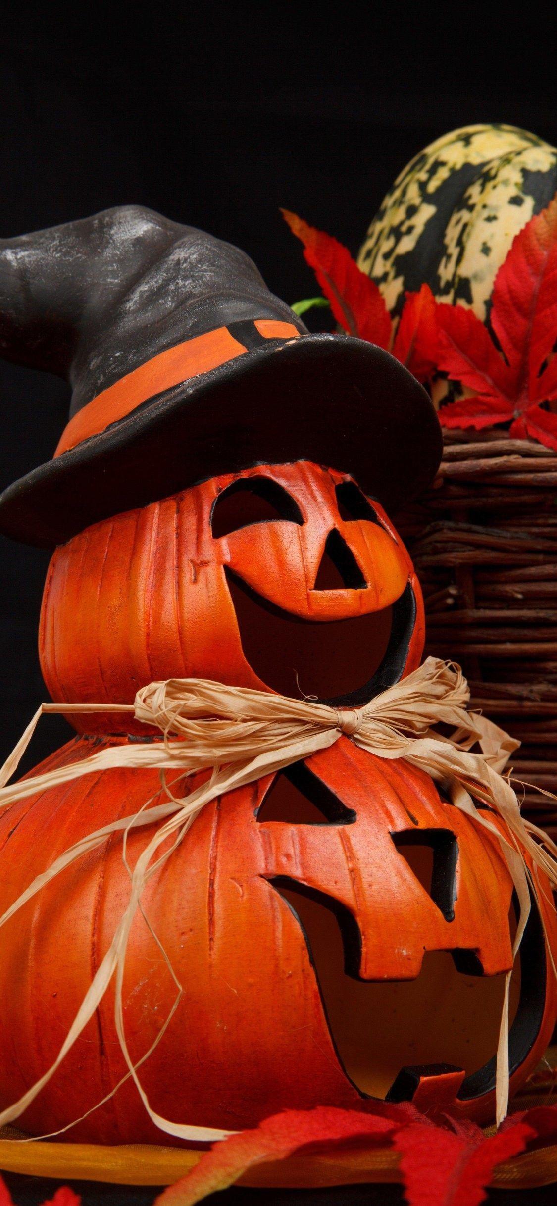 1125x2436 Cute Halloween Wallpaper for iPhone .